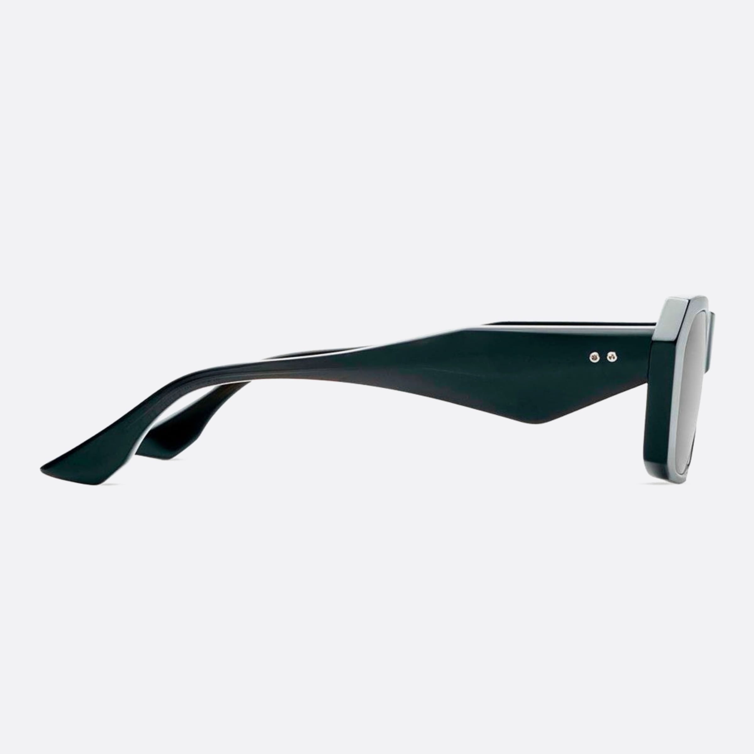 Dita 57mm Noxya Dts725 Black Geometric Unisex Sunglasses - Detail View