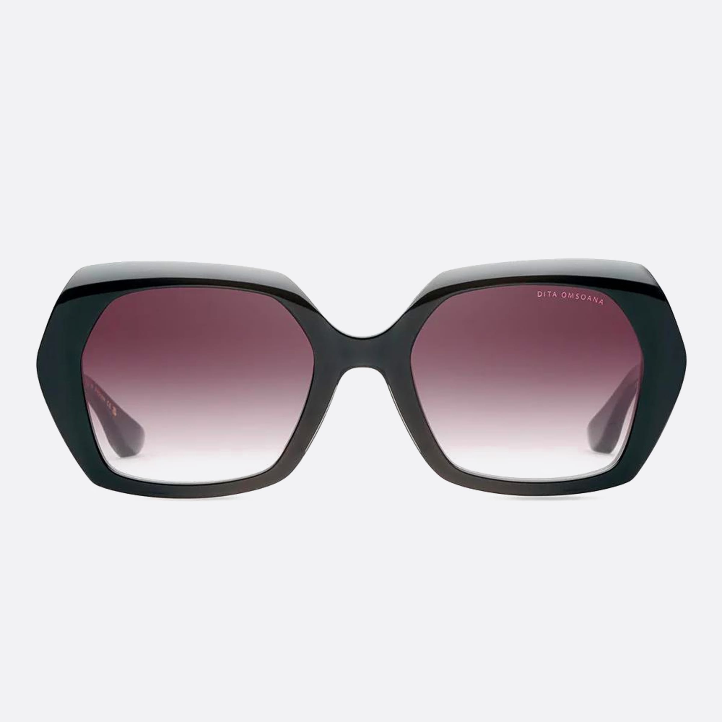 Dita 01mm Omsoana Dts724 Black Geometric Unisex Sunglasses - Main View