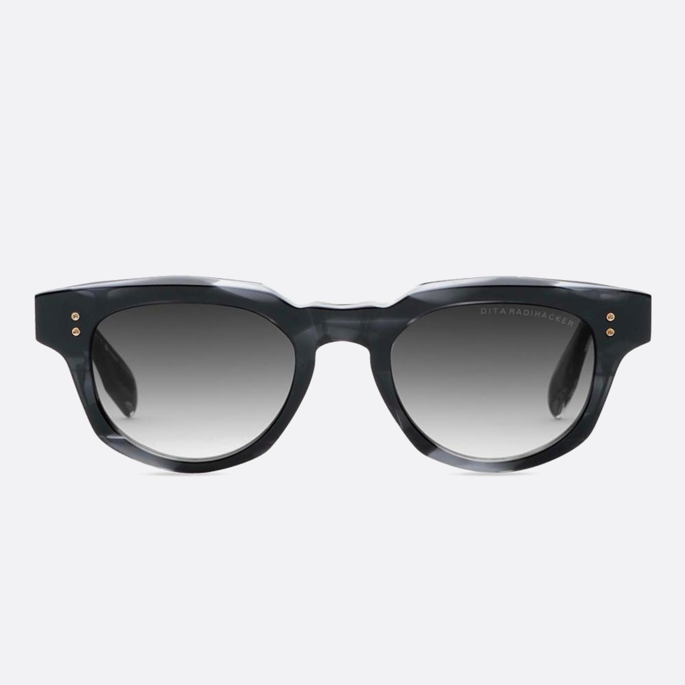 Dita 51mm Radihacker Dts726 Grey Squared Unisex Sunglasses - Main View