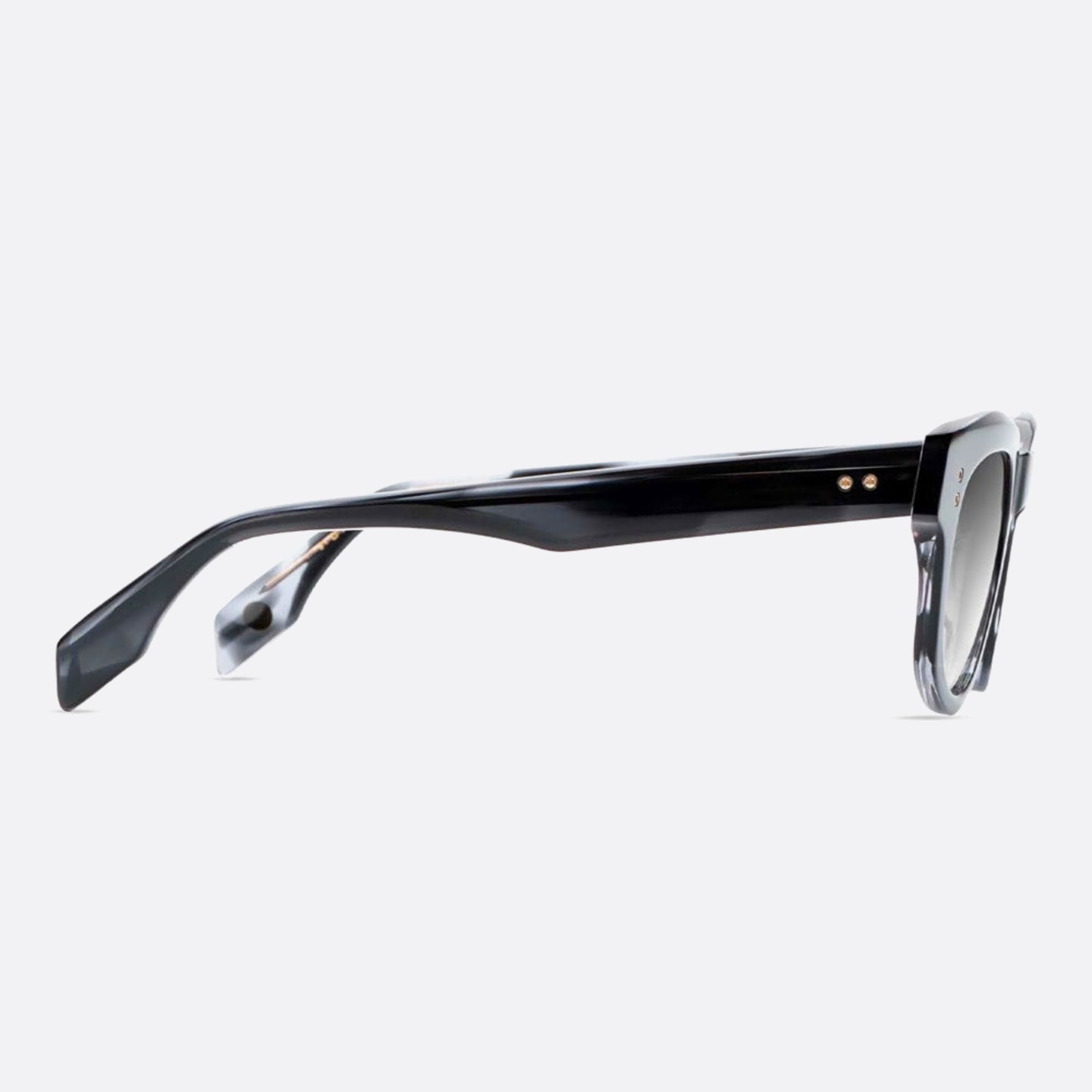 Dita 51mm Radihacker Dts726 Grey Squared Unisex Sunglasses - Detail View