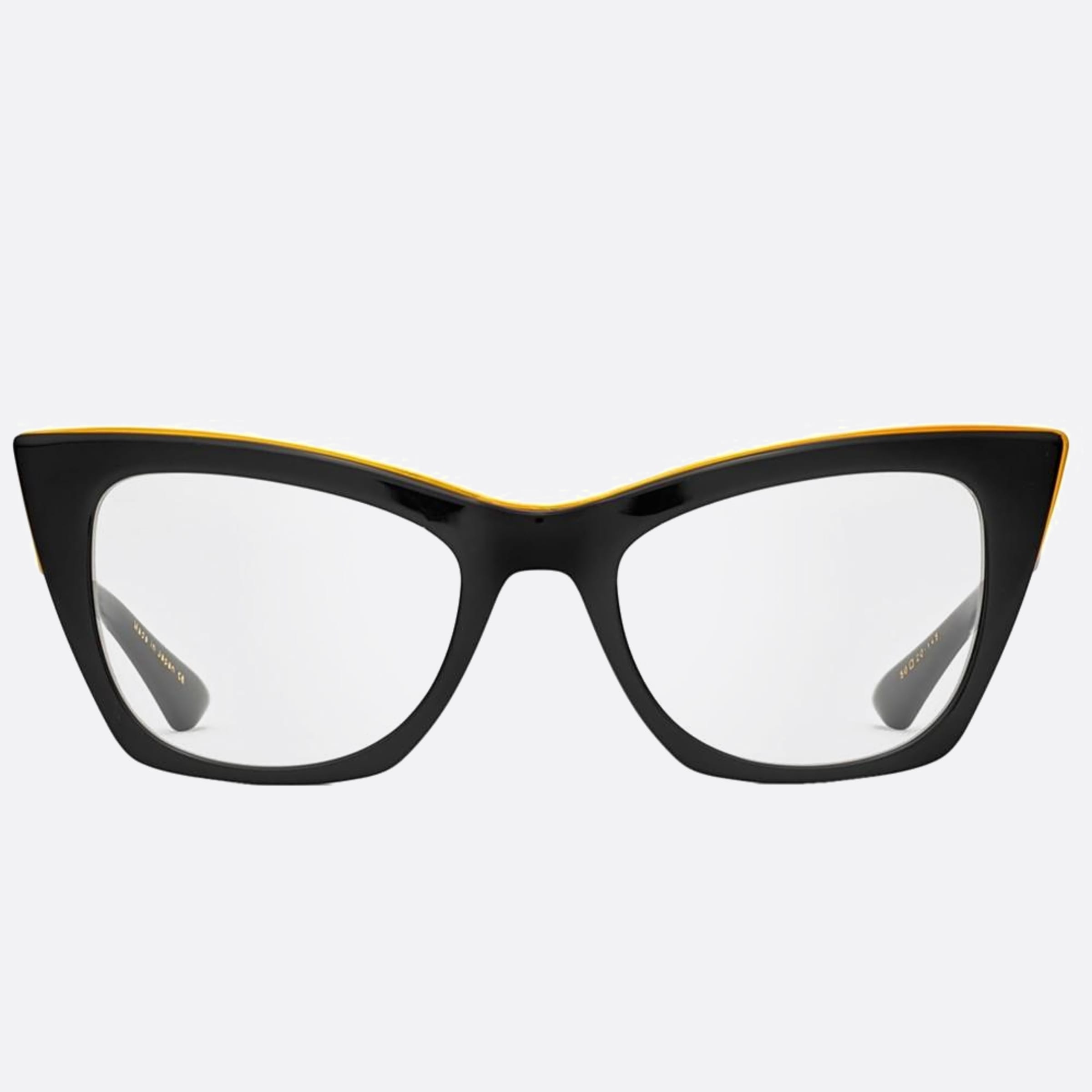 Dita 50mm Showgoer Black Cat Eye Unisex Eyeglasses - Main View