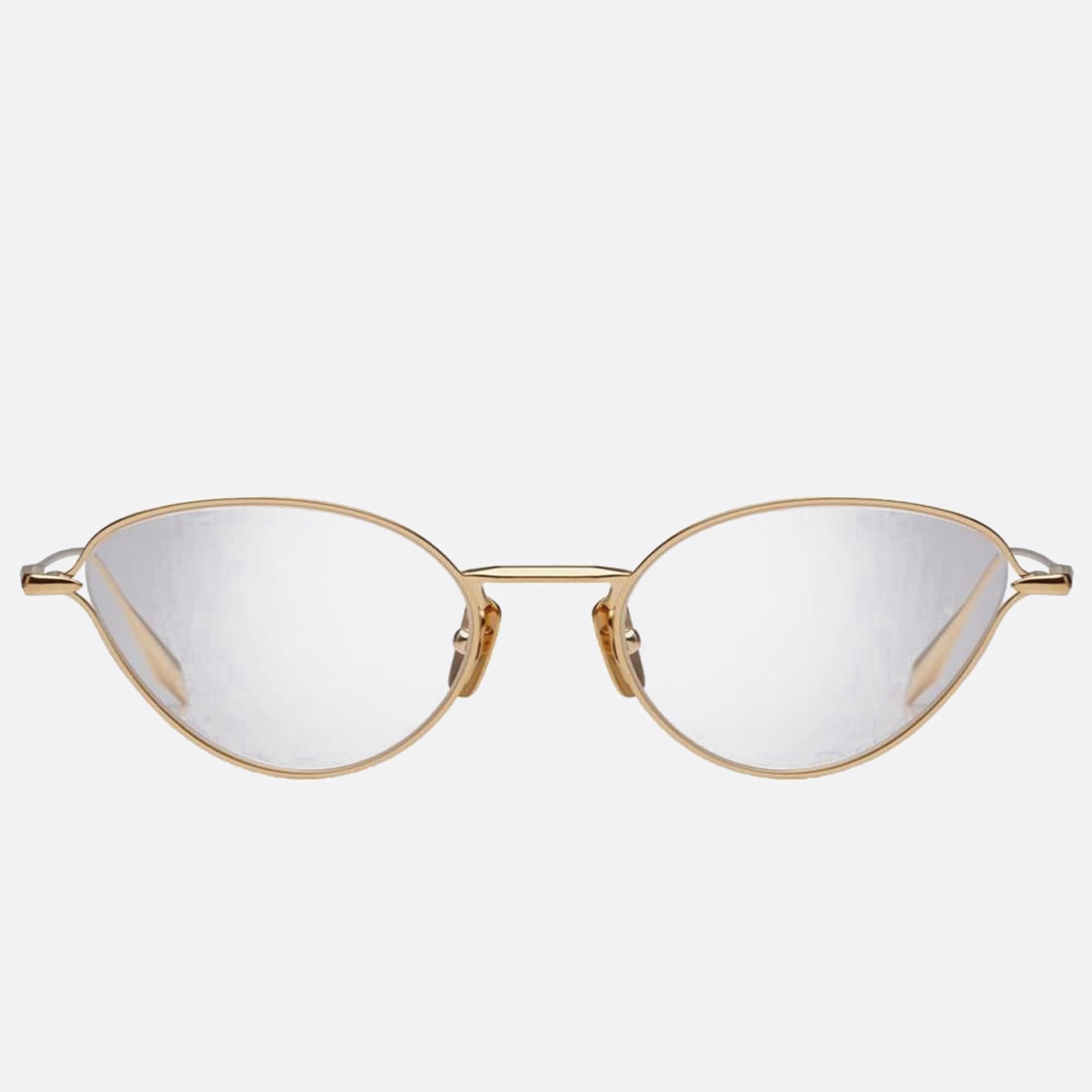 Dita 02mm Sincetta Gold Cat Eye Unisex Eyeglasses - Main View