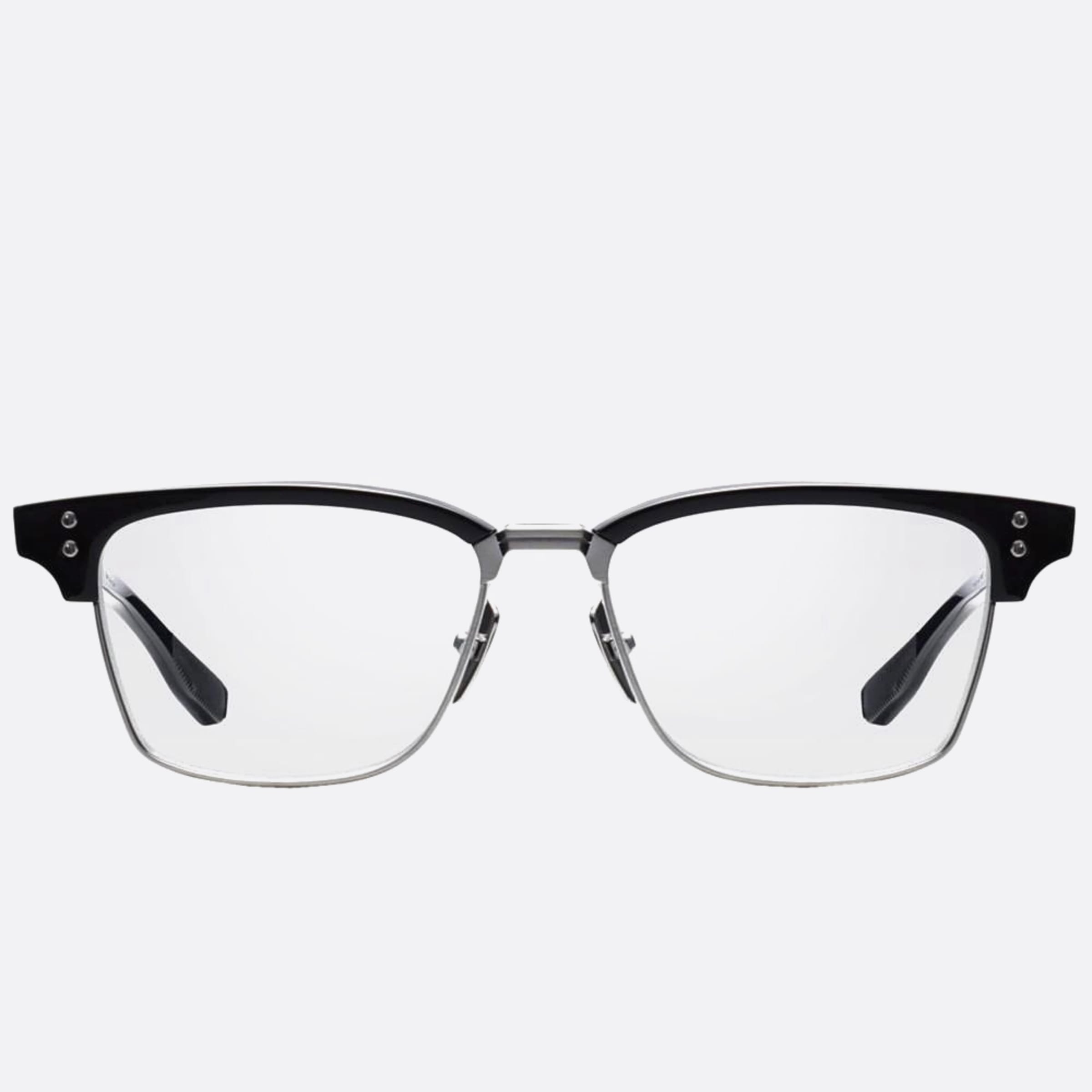 Dita 52mm Statesman Six Dtx132 Black Cat Eye Unisex Eyeglasses - Main View