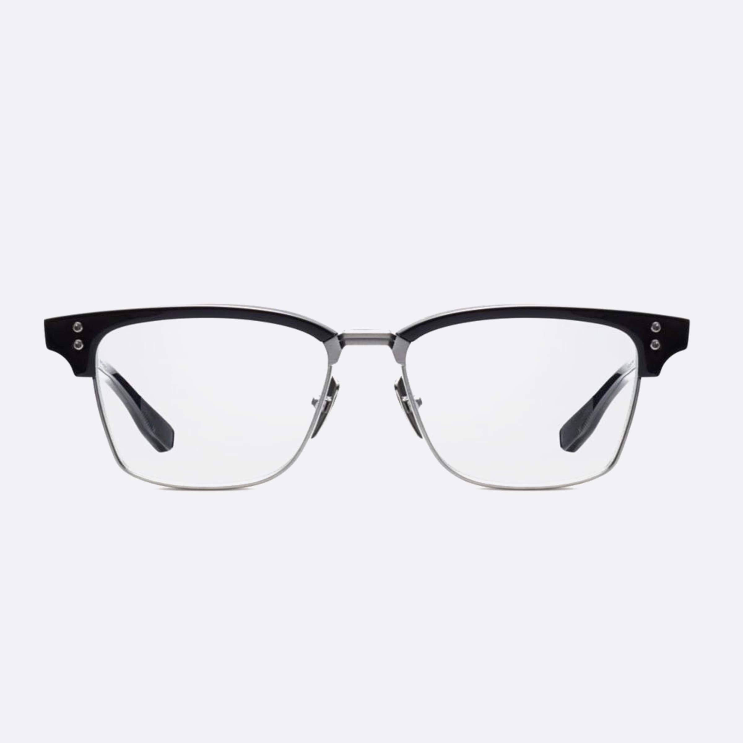 Dita 55mm Statesman Six Dtx132 Black Cat Eye Unisex Eyeglasses - Main View