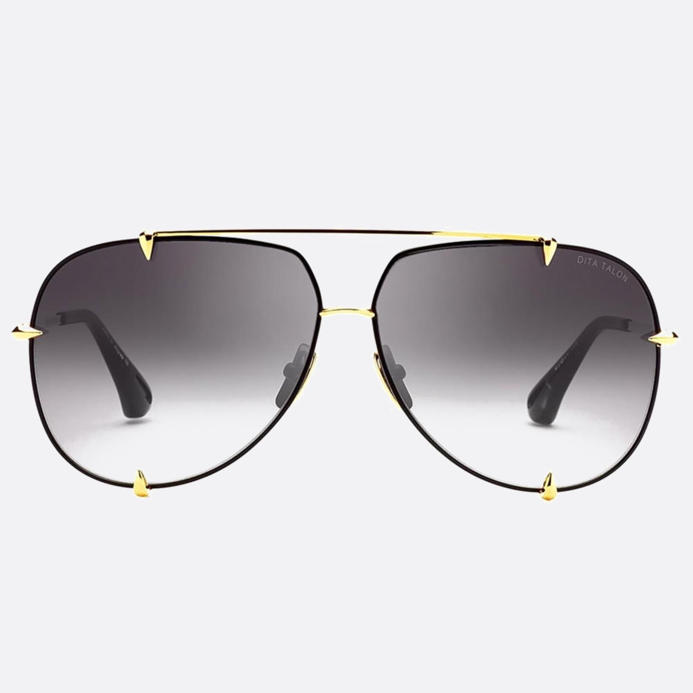 Dita Talon Blk Gld Black Pilot Unisex Sunglasses - Main View