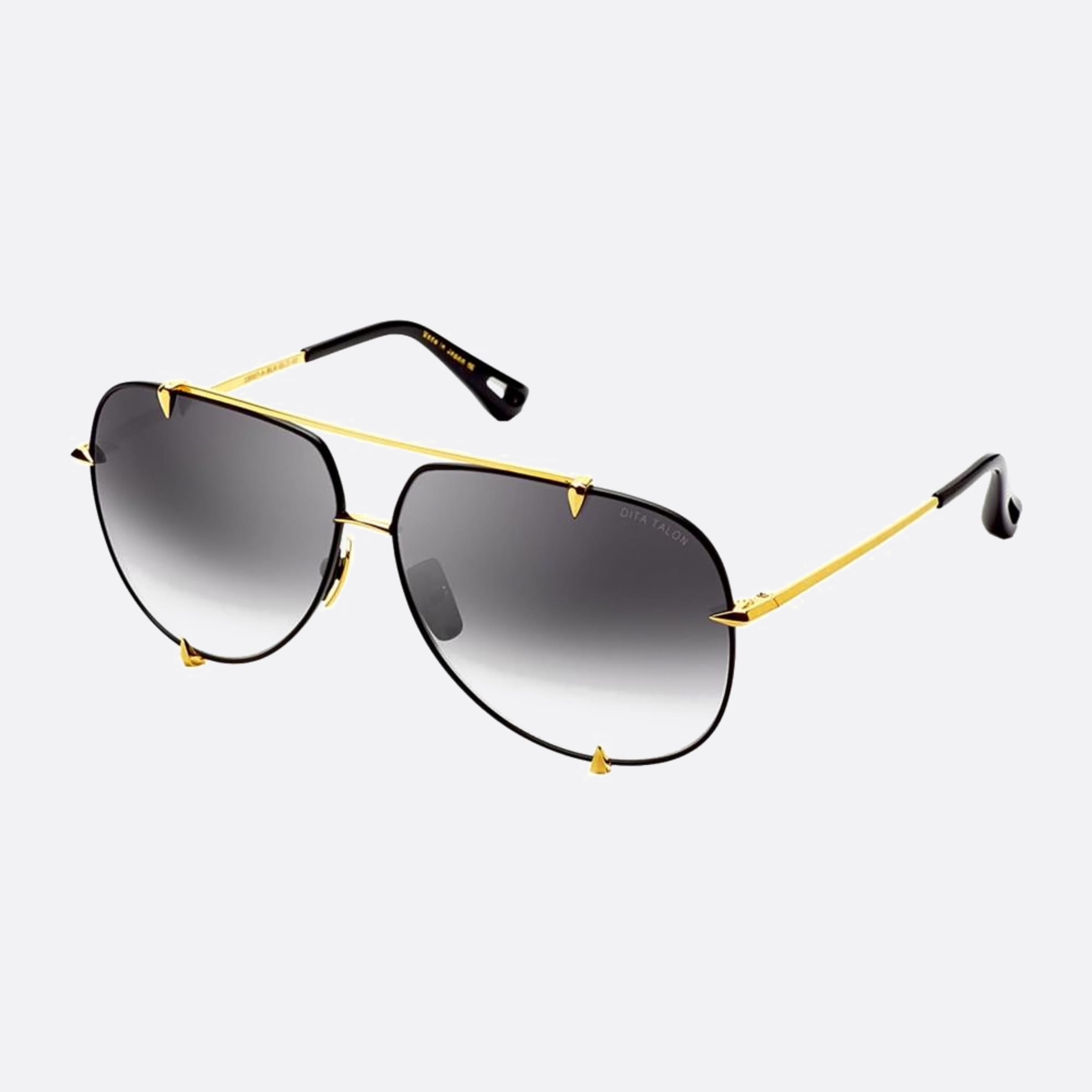 Dita Talon Blk Gld Black Pilot Unisex Sunglasses - Side View