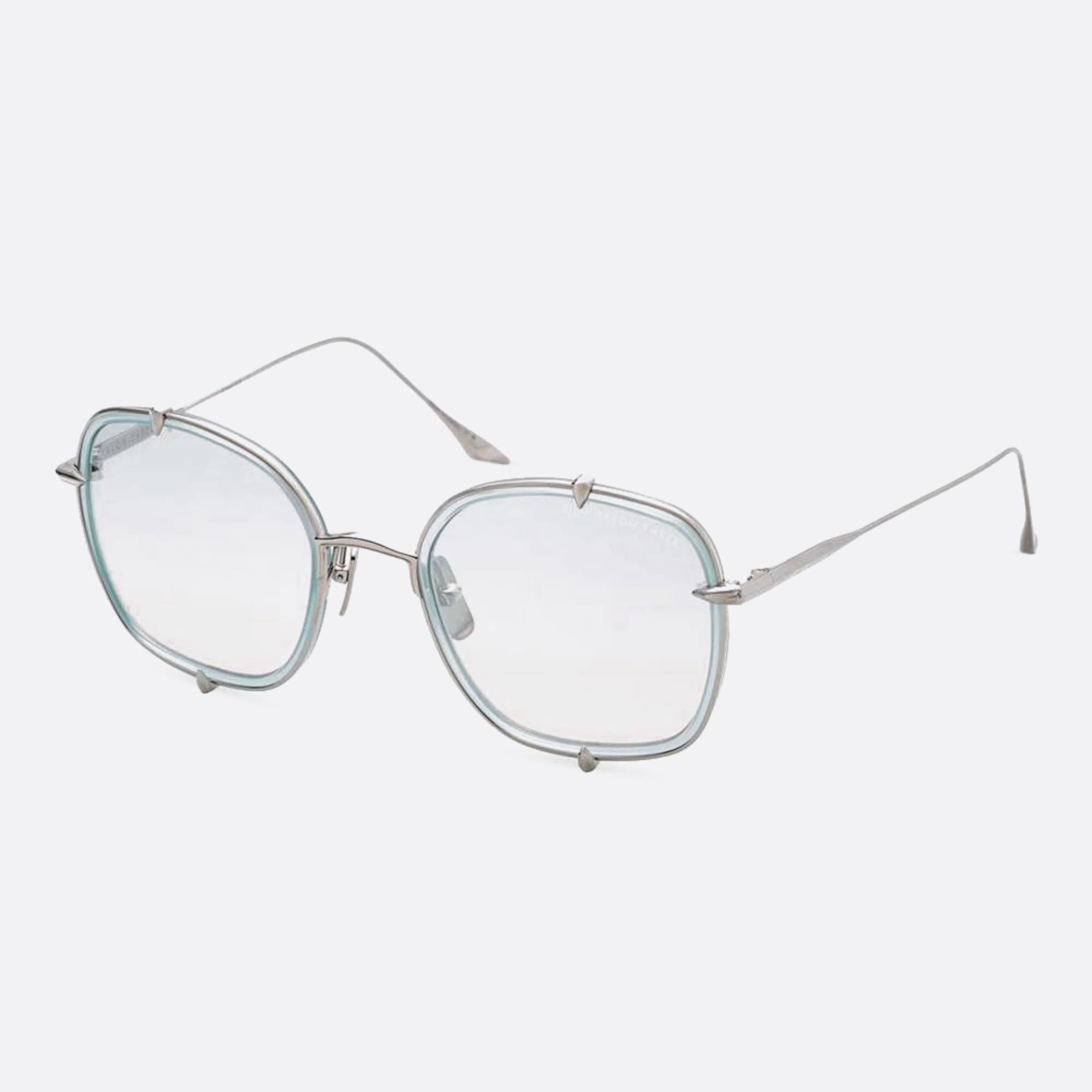 Dita 52mm Talon Three Dts442 Silver Butterfly Unisex Sunglasses - Side View