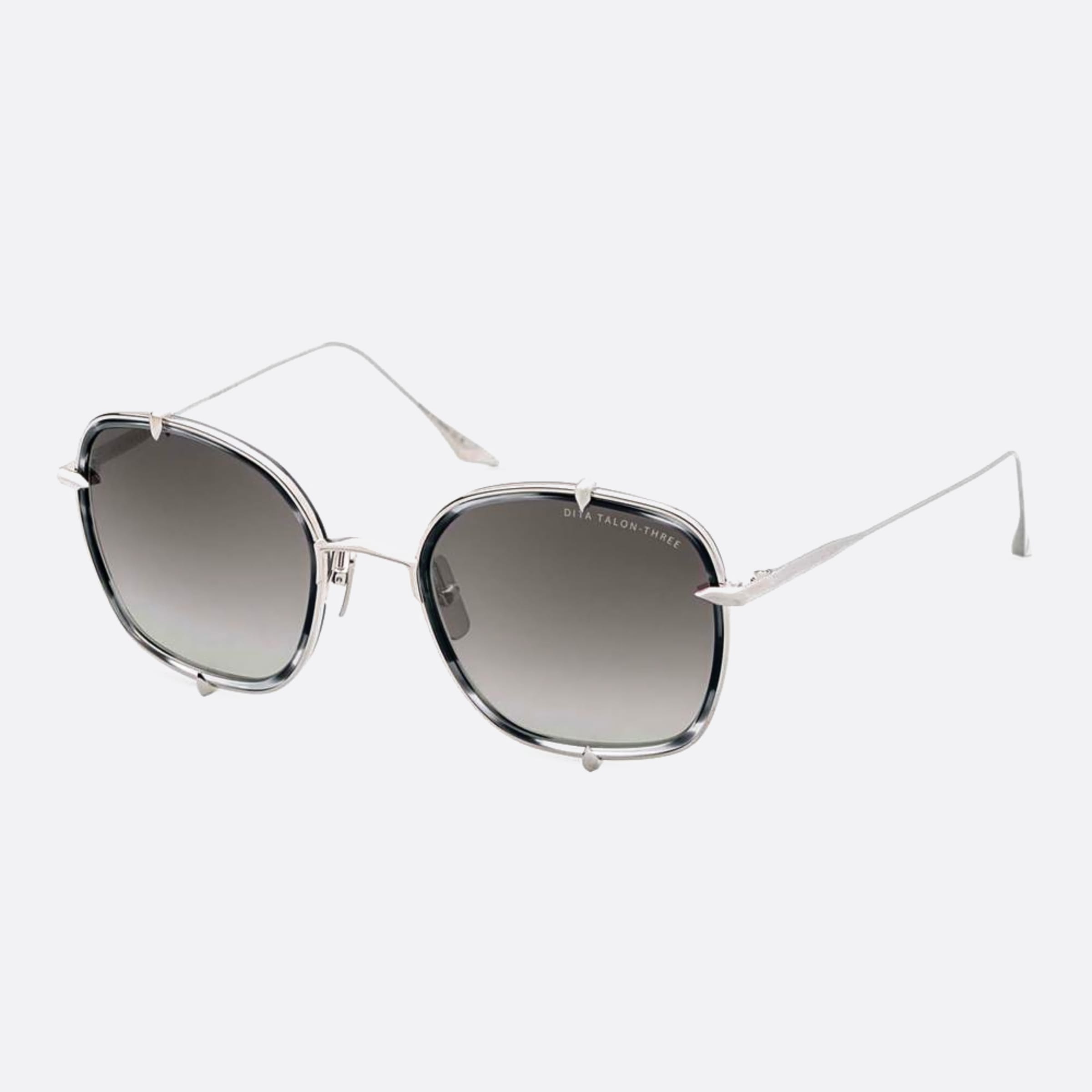 Dita 52mm Talon Three Dts442 Silver Butterfly Unisex Sunglasses - Side View