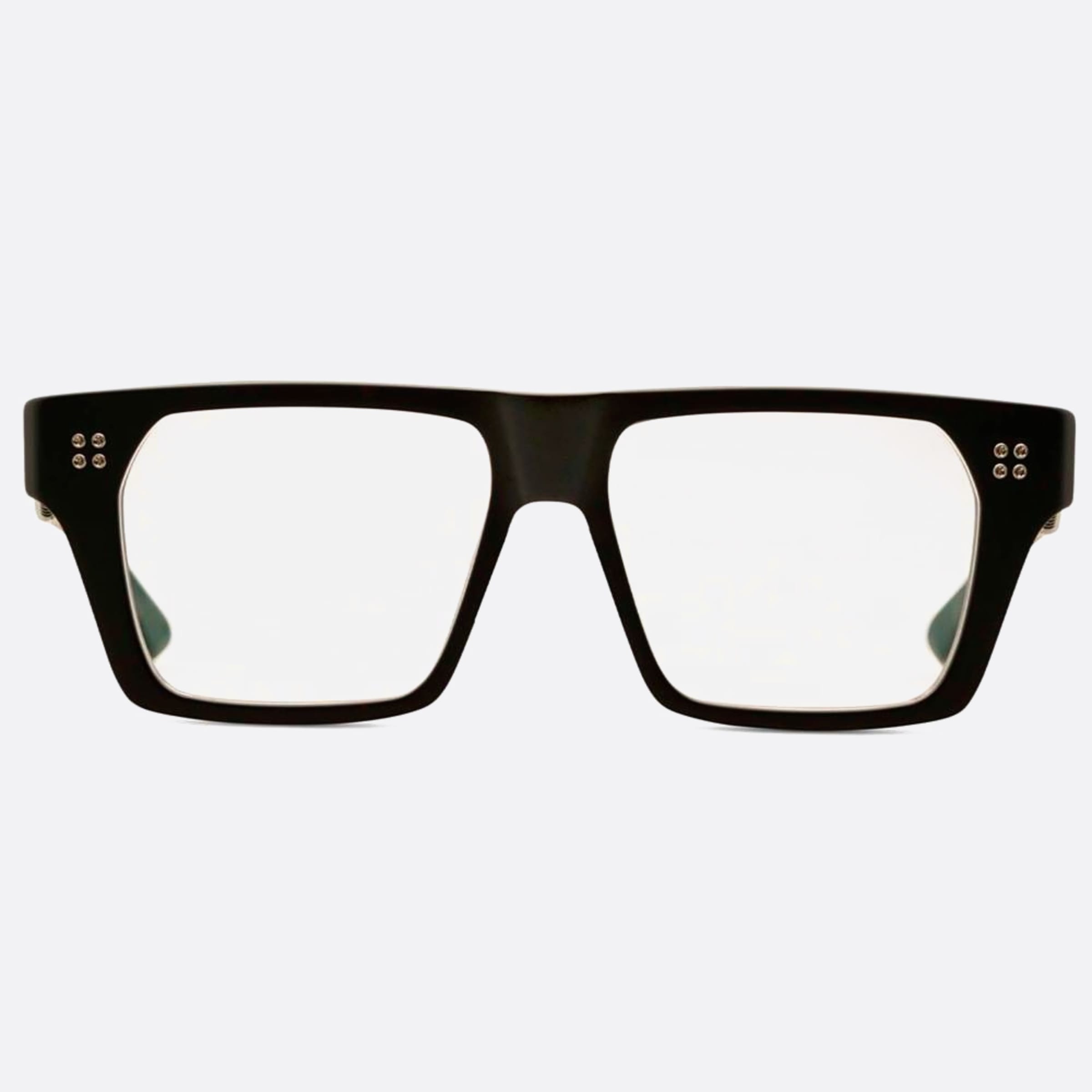Dita 56mm Venzyn Black Geometric Unisex Eyeglasses - Main View
