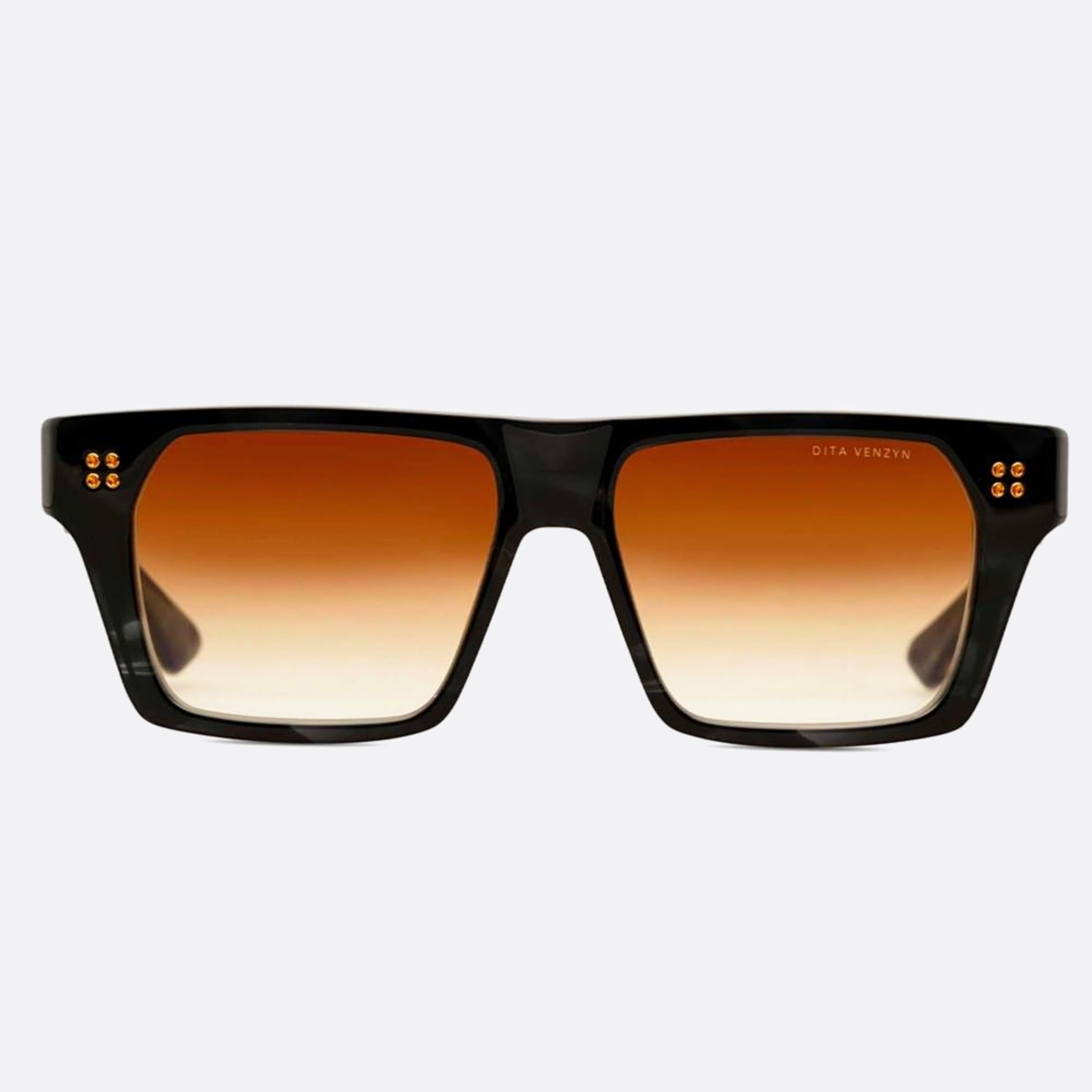 Dita 56mm Venzyn Sun Black Squared Unisex Sunglasses - Main View