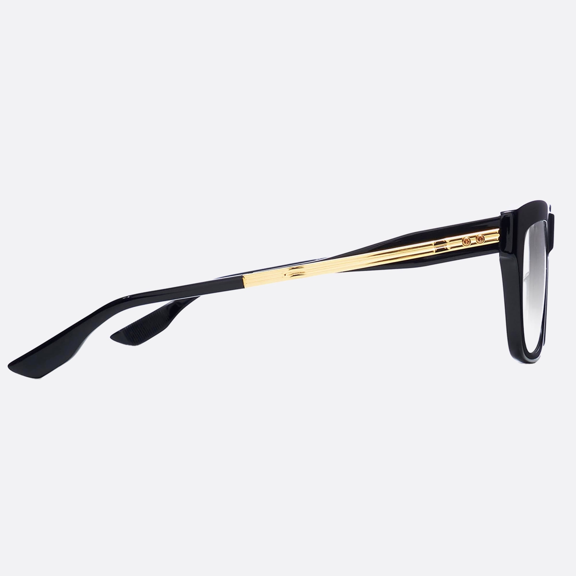 Dita 52mm Wasserman Black Geometric Unisex Eyeglasses - Detail View