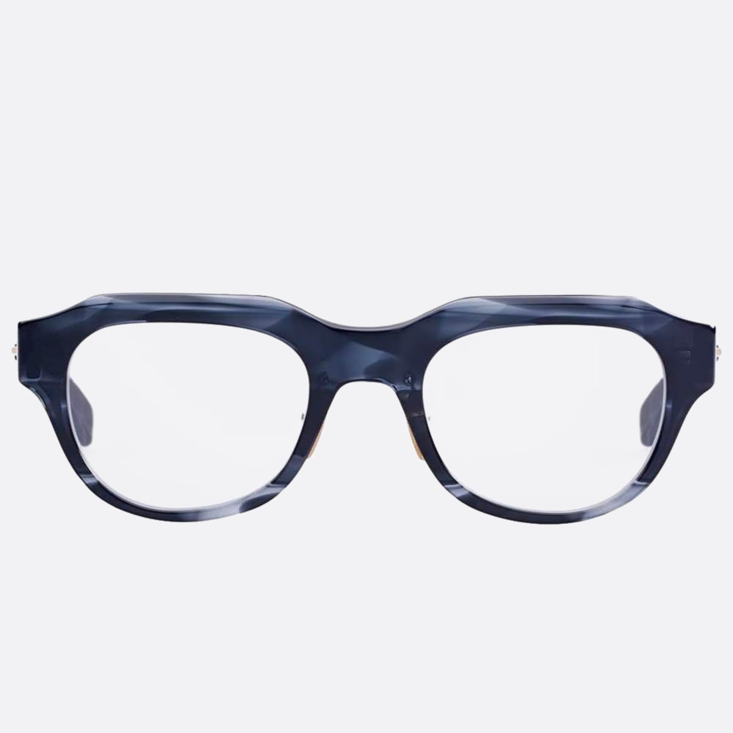 Dita 50mm Wasserman Two Blue Geometric Unisex Eyeglasses - Main View