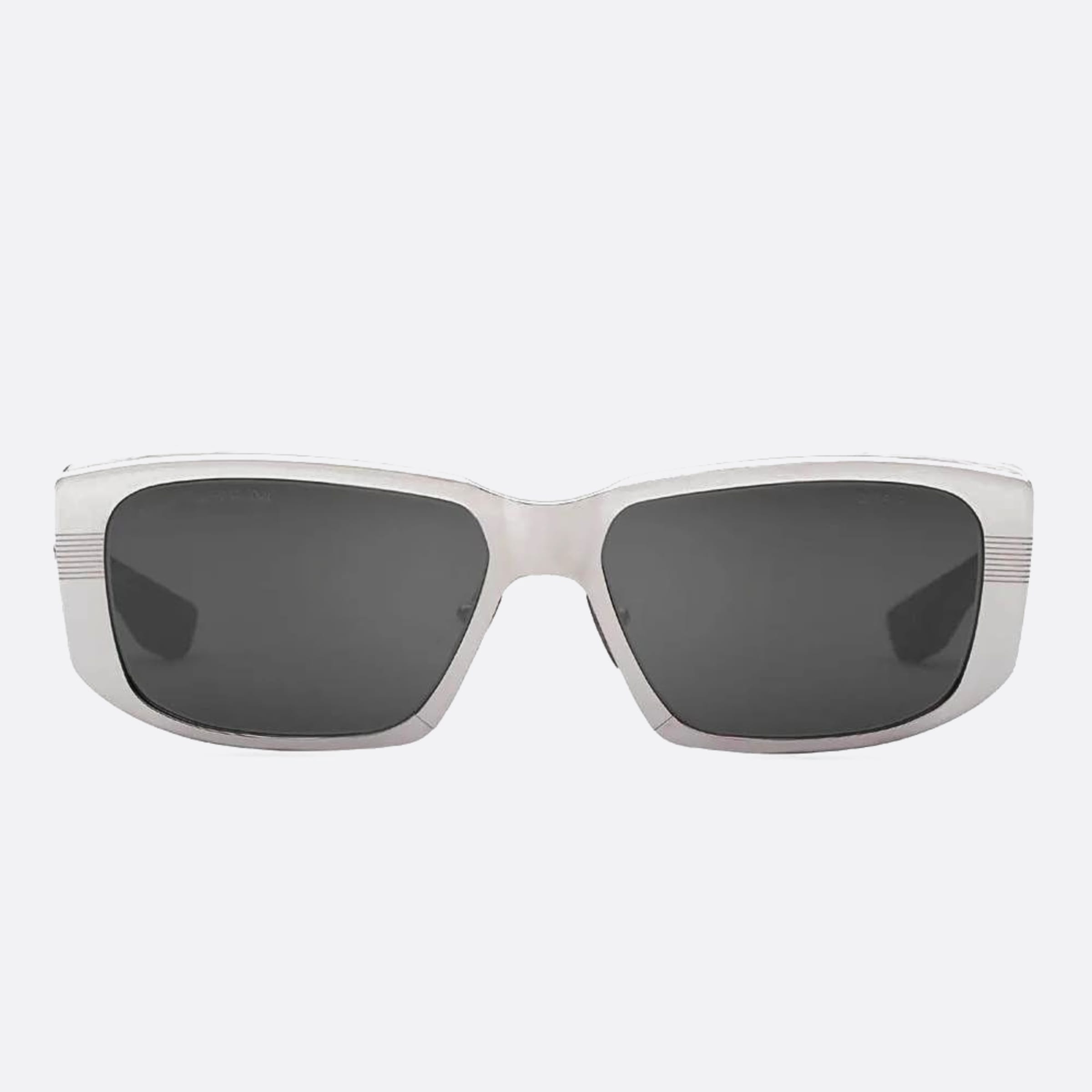 Dita 02mm Zirith Dts435 Silver Rectangle Unisex Sunglasses - Main View