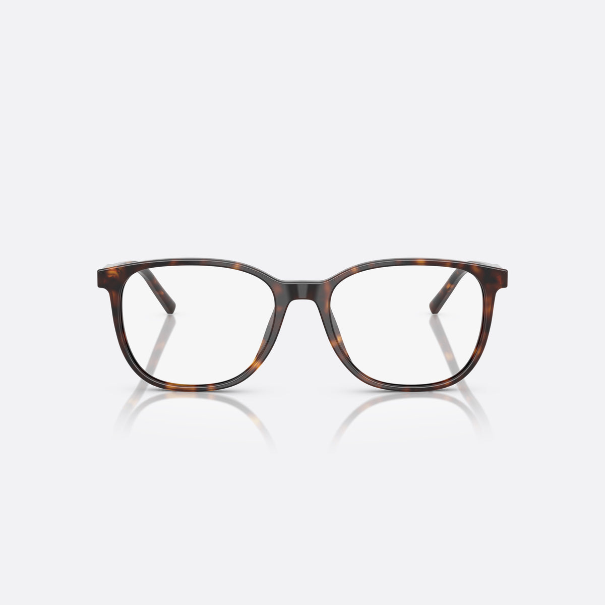 Rame ochelari de vedere Dolce & Gabbana DG 3426 502, pantos havana, pentru bărbați, punte simplă integrată, literele brandului pe brațe, vedere din față