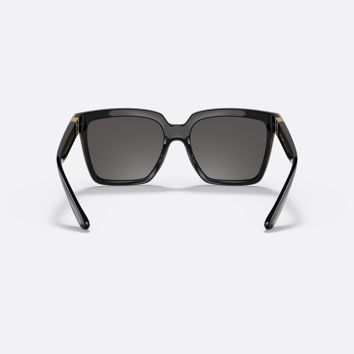 Ochelari de soare Dolce & Gabbana DG 6165 501/87 I, patrati negru, pentru femei, vedere din spate