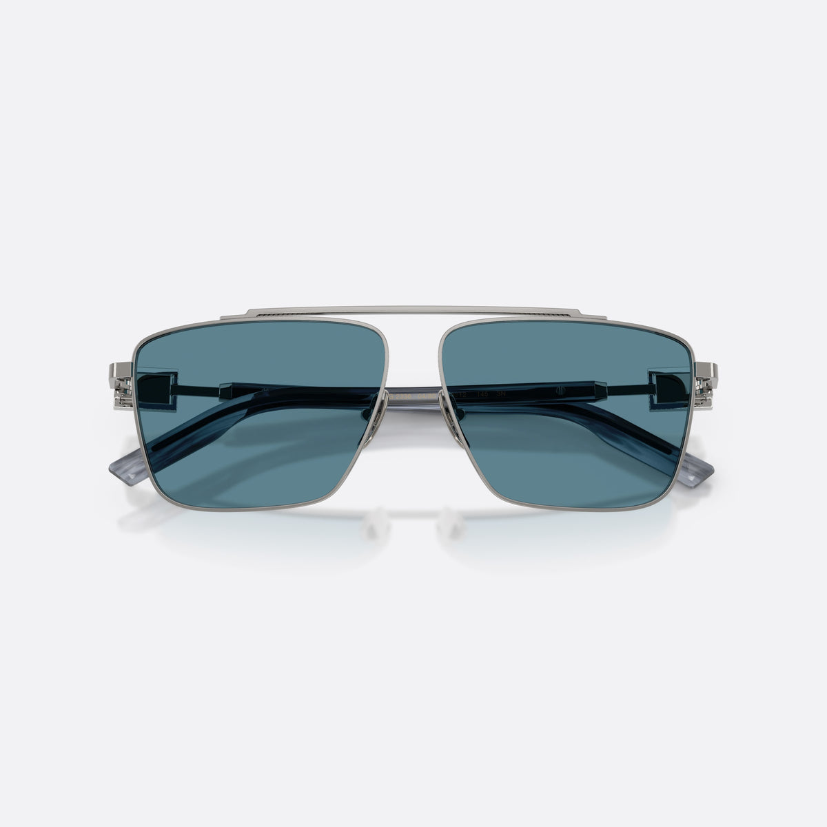 Ochelari de soare Dolce & Gabbana DG2336 04/80, patrati gri, pentru bărbați, punte dublă cu bară superioară, brațe subțiri cu placă, cu brațele pliate
