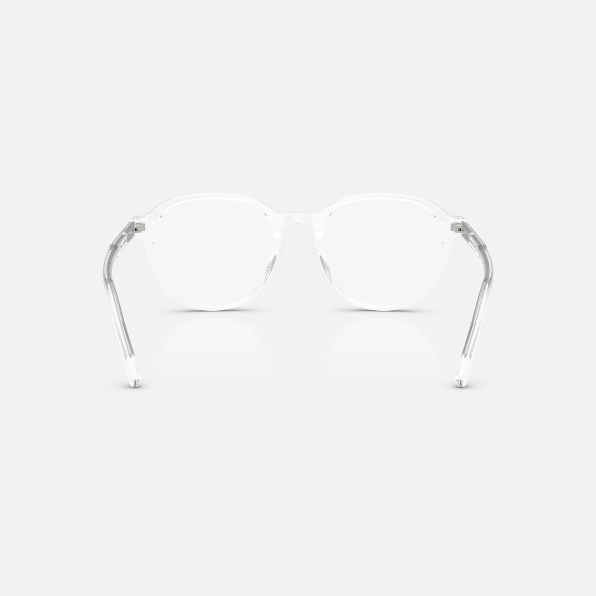 Rame ochelari de vedere Dolce & Gabbana DG3444 3133, phantos transparent, pentru bărbați, literele brandului pe brațe, brațe subțiri drepte, vedere din spate