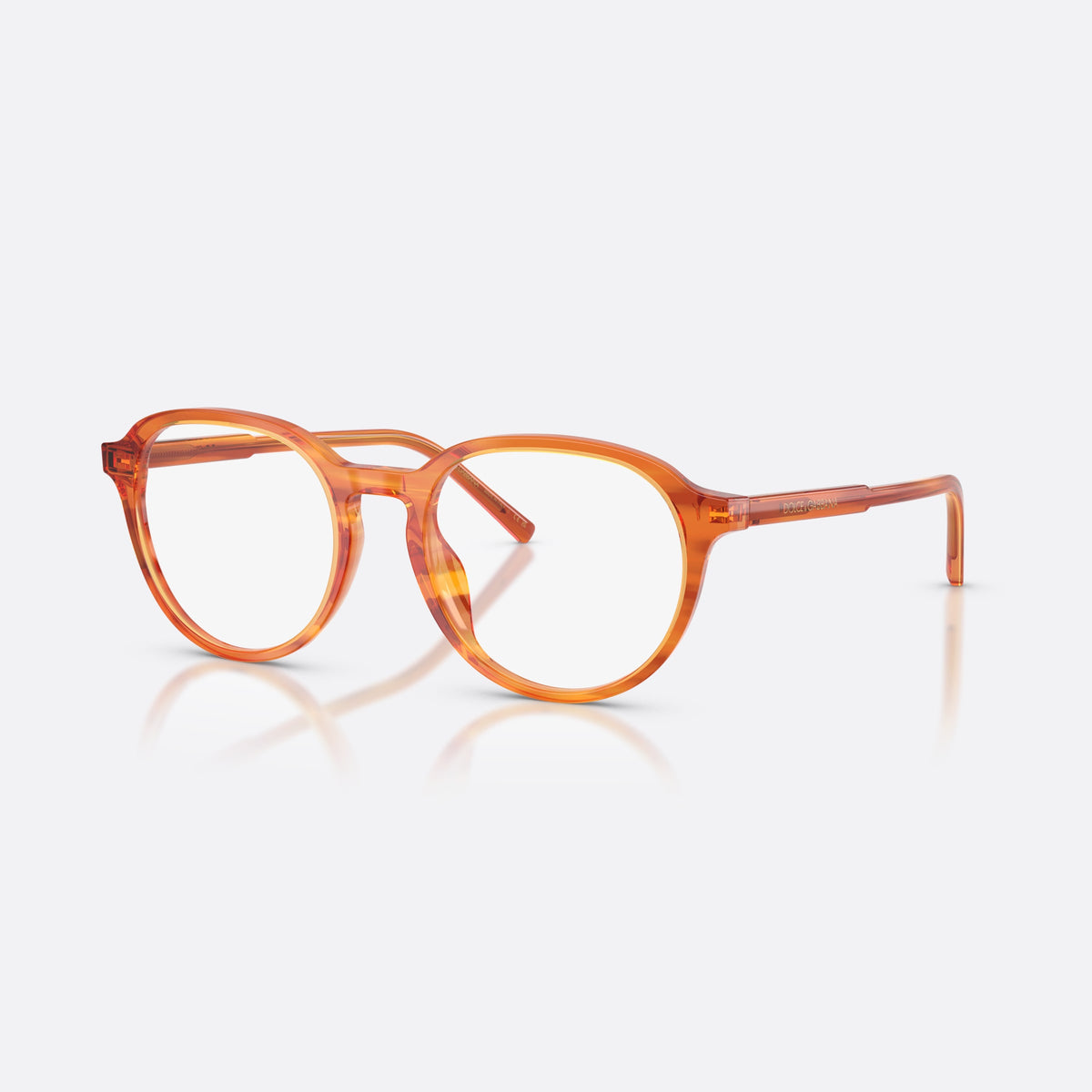 Rame ochelari de vedere Dolce & Gabbana DG3444 3483, phantos maro, pentru bărbați, litere ale brandului pe brațe, brațe subțiri cu formă conică
