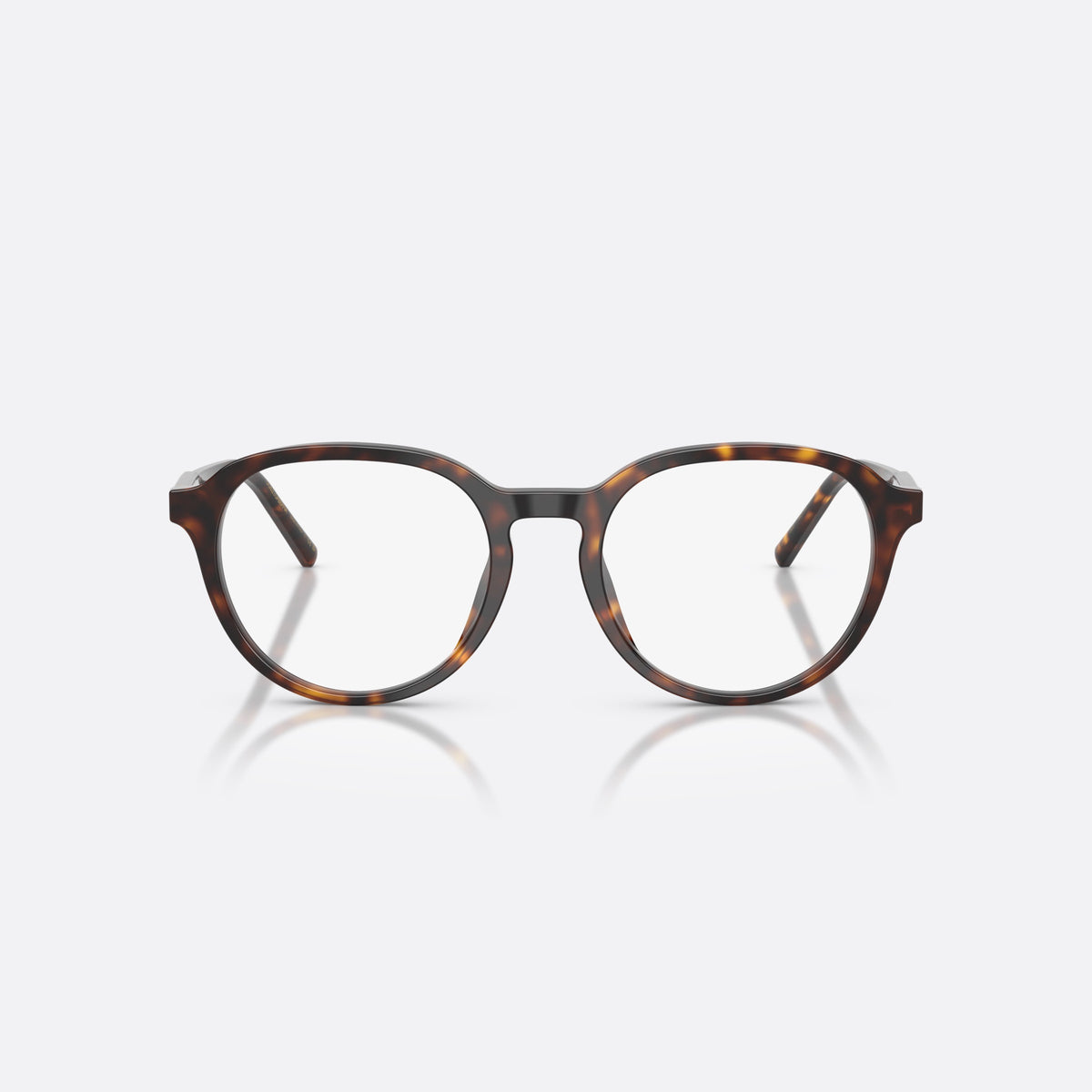 Rame ochelari de vedere Dolce & Gabbana DG3444 502, phantos havana, pentru bărbați, literele brandului pe brațe, brațe subțiri, conice, vedere din față