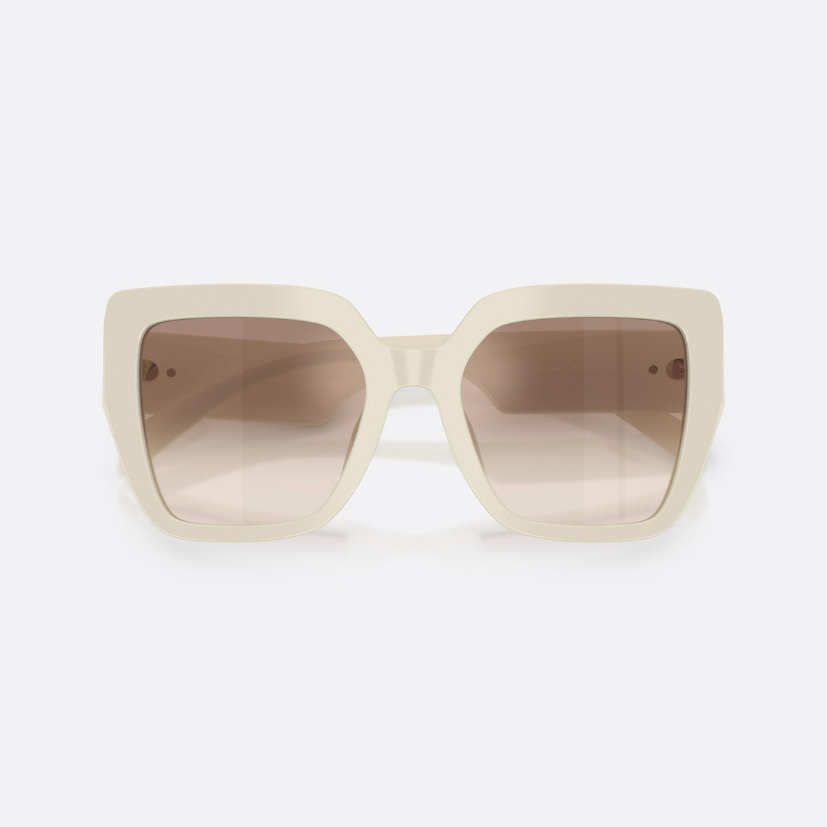 Ochelari de soare Dolce & Gabbana DG4538 331294, patrati maro, pentru femei, punte dublă simplă, placă cu logoul brandului pe braț, cu brațele pliate