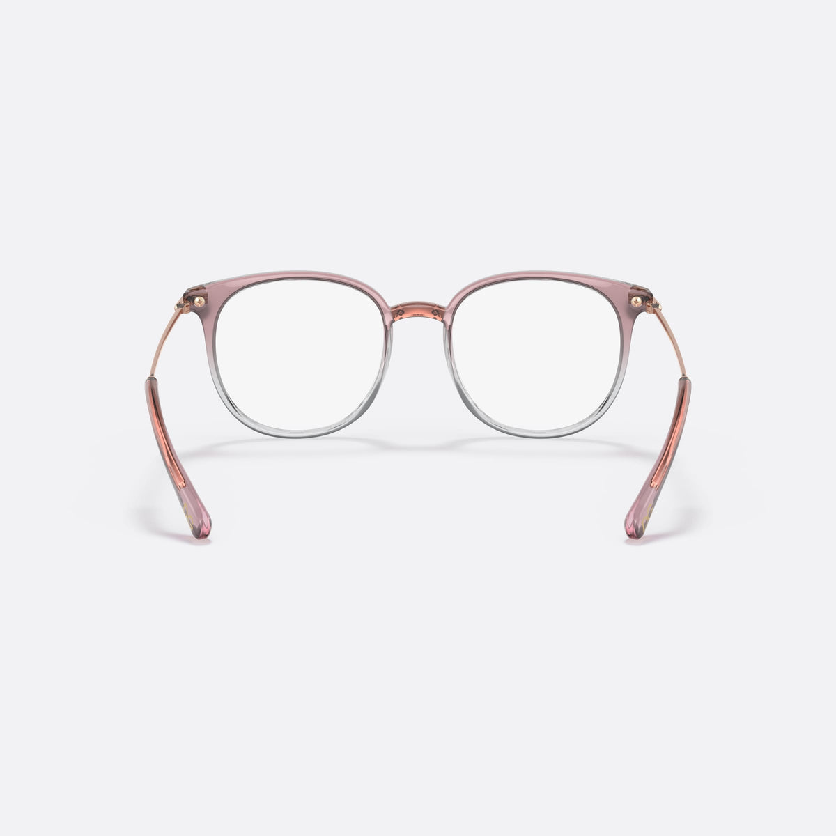 Rame ochelari de vedere Dolce & Gabbana DG5071 3303, phantos roz, pentru femei, punte șa cu accent metalic, ramă completă, vedere din spate