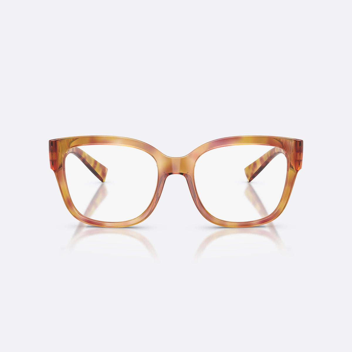 Rame ochelari de vedere Dolce & Gabbana DG5115 3477, fluture violet, pentru femei, literele brandului pe brațe, brațe late cu îngustare, vedere din față