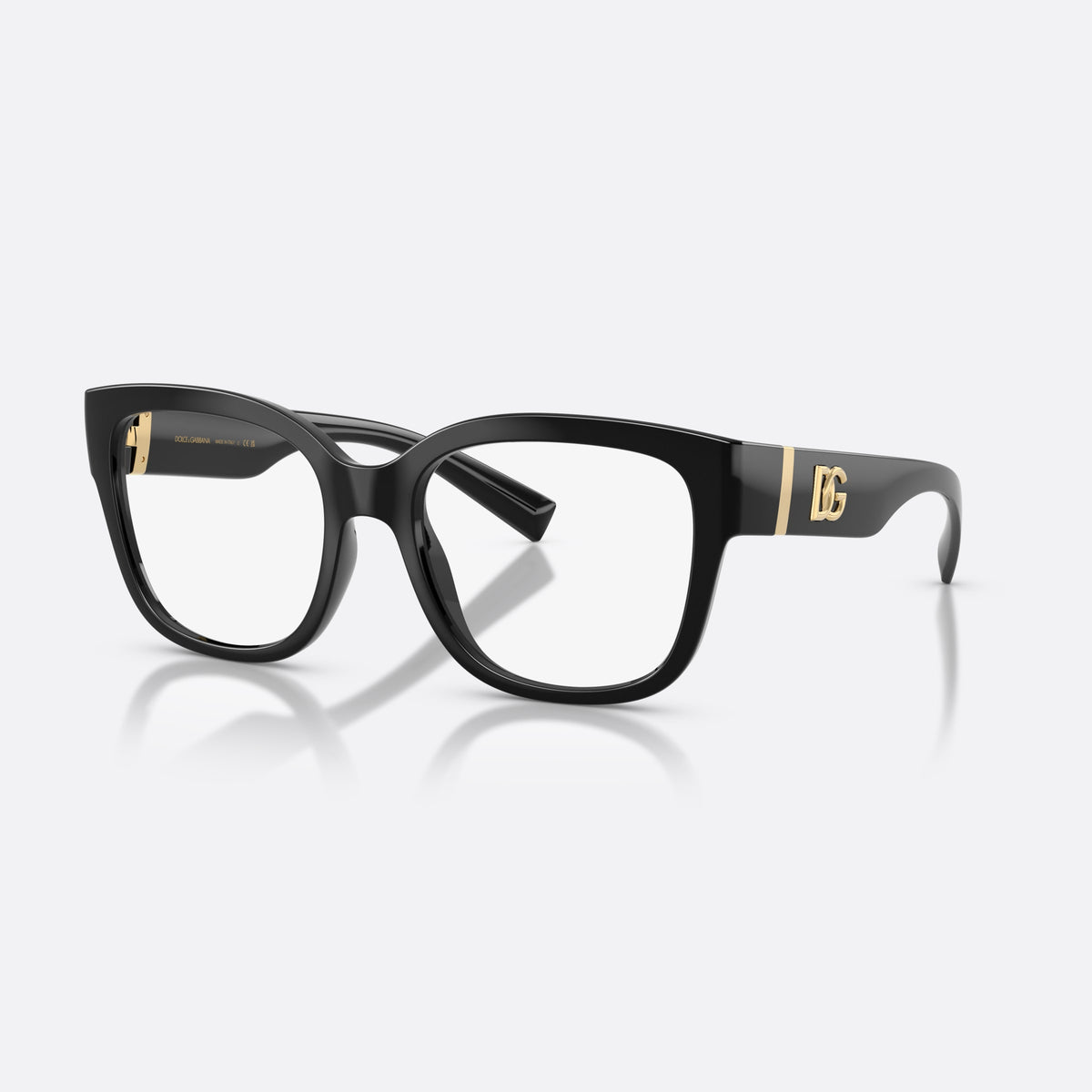 Rame ochelari de vedere Dolce & Gabbana DG5115 501, fluture negru, pentru femei, punte simplă, logo brand pe plăcuța brațului, ramă completă