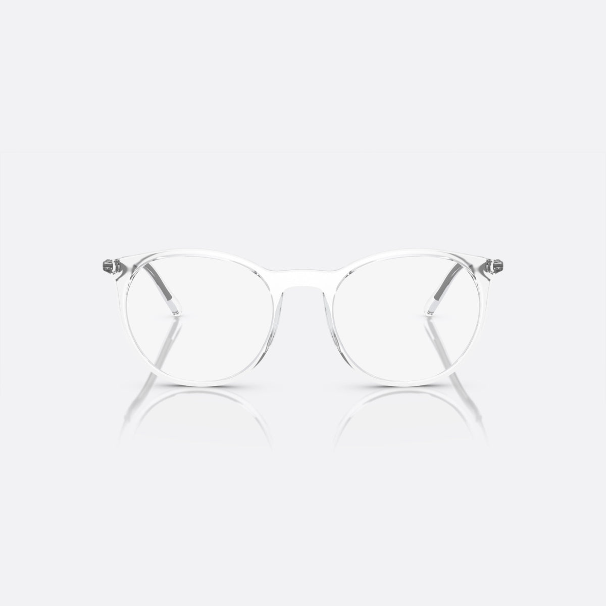 Rame ochelari de vedere Dolce & Gabbana DIAGONAL CUT DG 5031 3133, rotunzi transparent, pentru bărbați, punte simplă, literele brandului pe brațe, vedere din față
