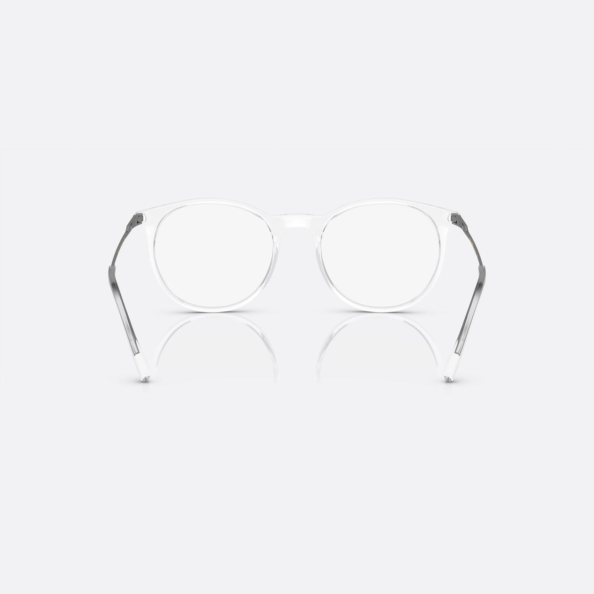 Rame ochelari de vedere Dolce & Gabbana DIAGONAL CUT DG 5031 3133, rotunzi transparent, pentru bărbați, punte simplă, literele brandului pe brațe, vedere din spate