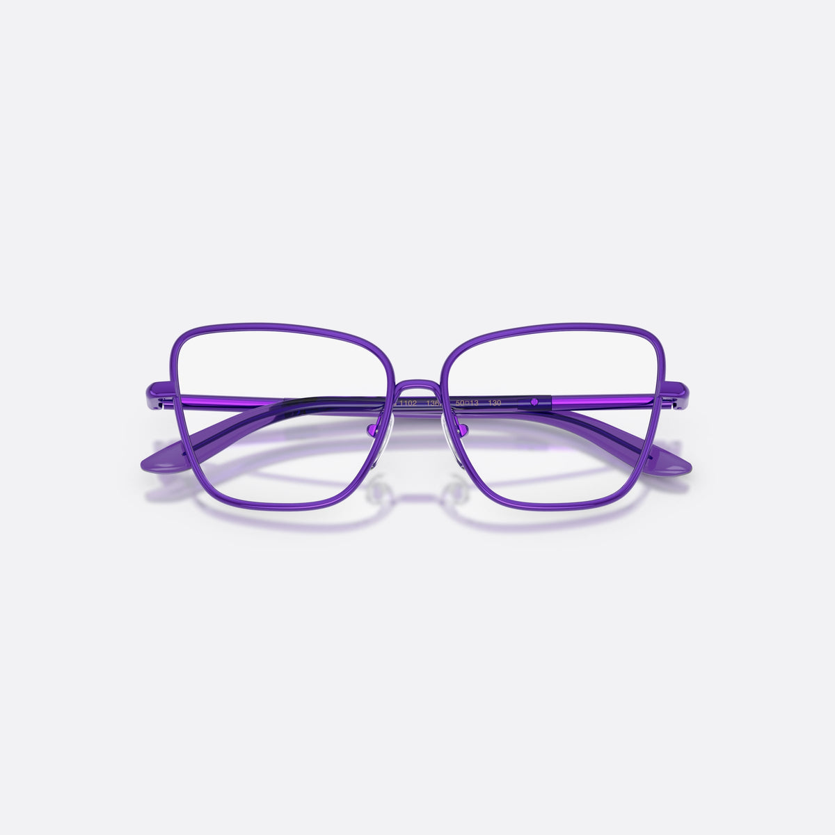 Rame ochelari de vedere Dolce & Gabbana DX1102 1368, fluture violet, pentru copii, punte dublă, litere ale brandului pe brațe, cu brațele pliate