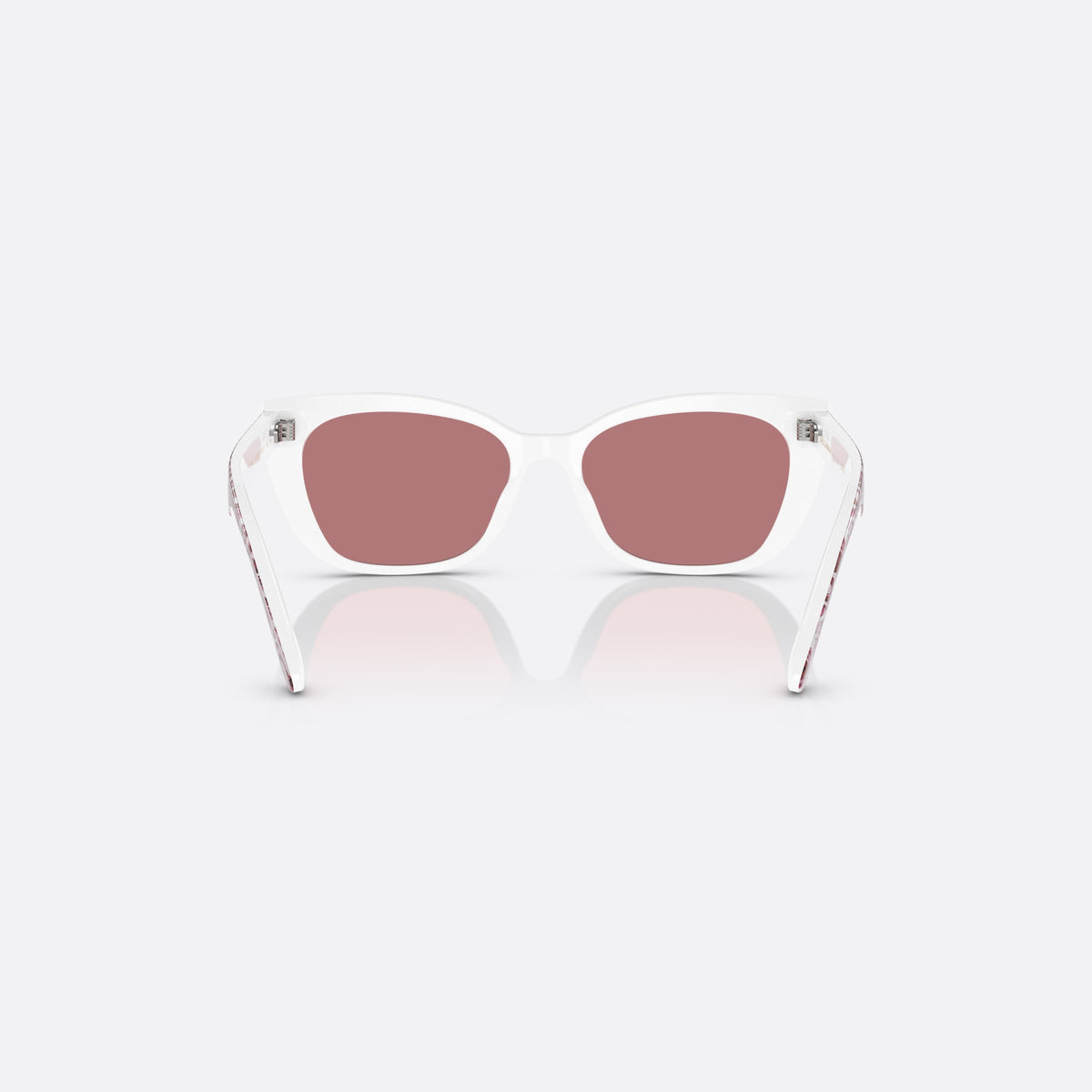 Dolce & Gabbana DX4427 3425E4 sunglasses, multicolor cat eye frame for kids, plain bridge, flat temples, full-rim frame, back view