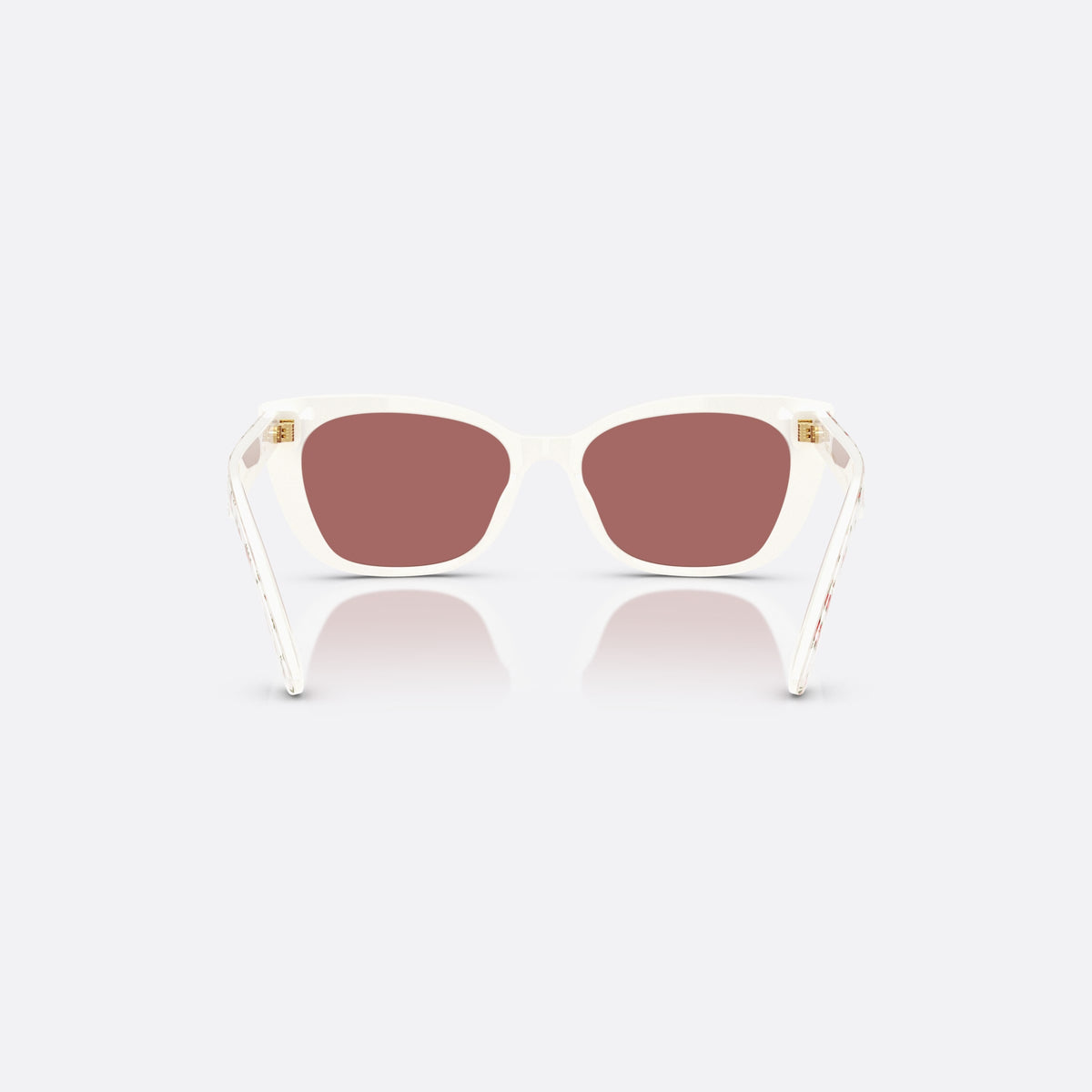 Dolce & Gabbana DX4427 348769 sunglasses, multicolor cat eye frame for kids, plain bridge, brand lettering on temples, full-rim frame, back view