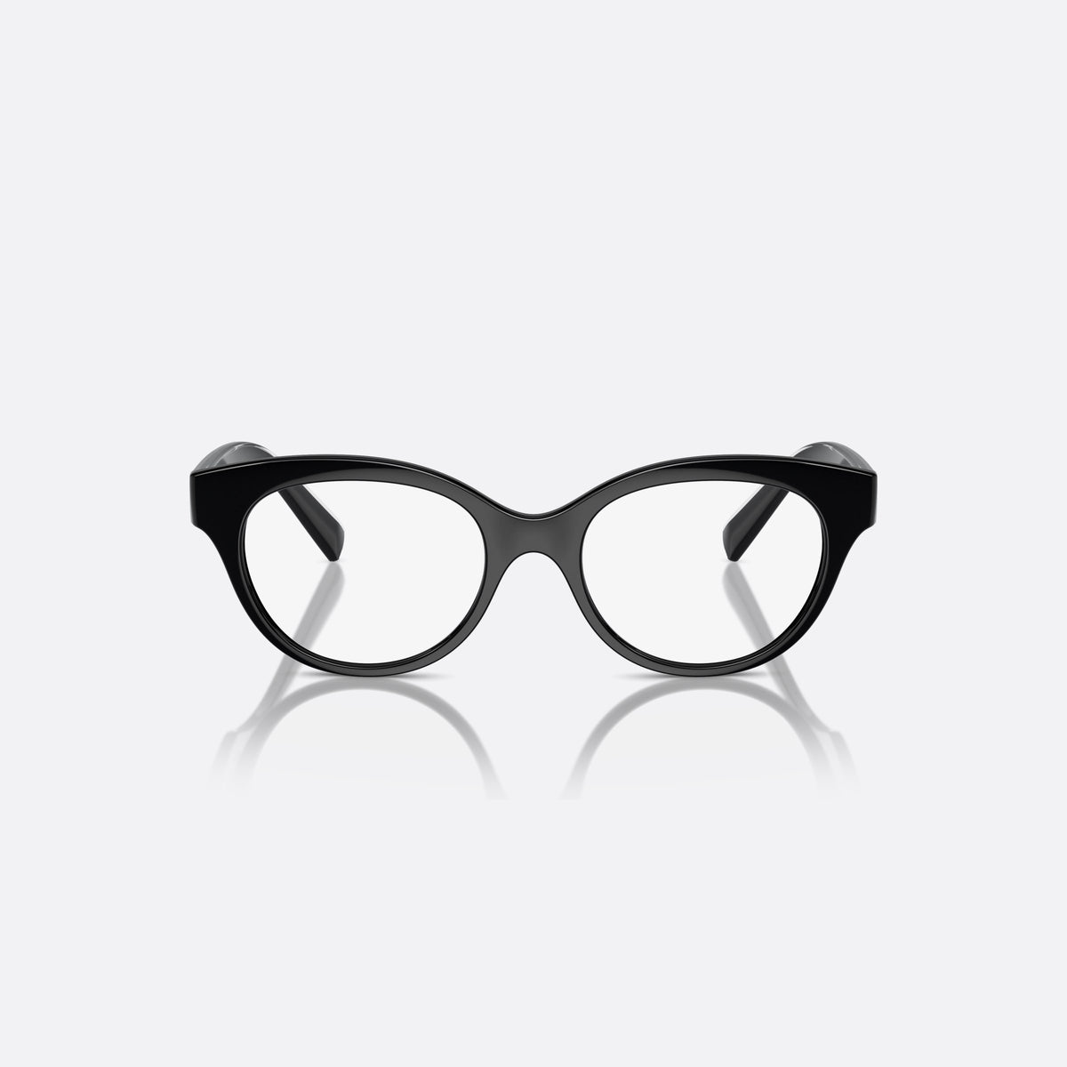 Dolce & Gabbana DX5003 501 eyeglasses, black phantos frame for kids, plain integrated bridge, brand lettering on temples, front view