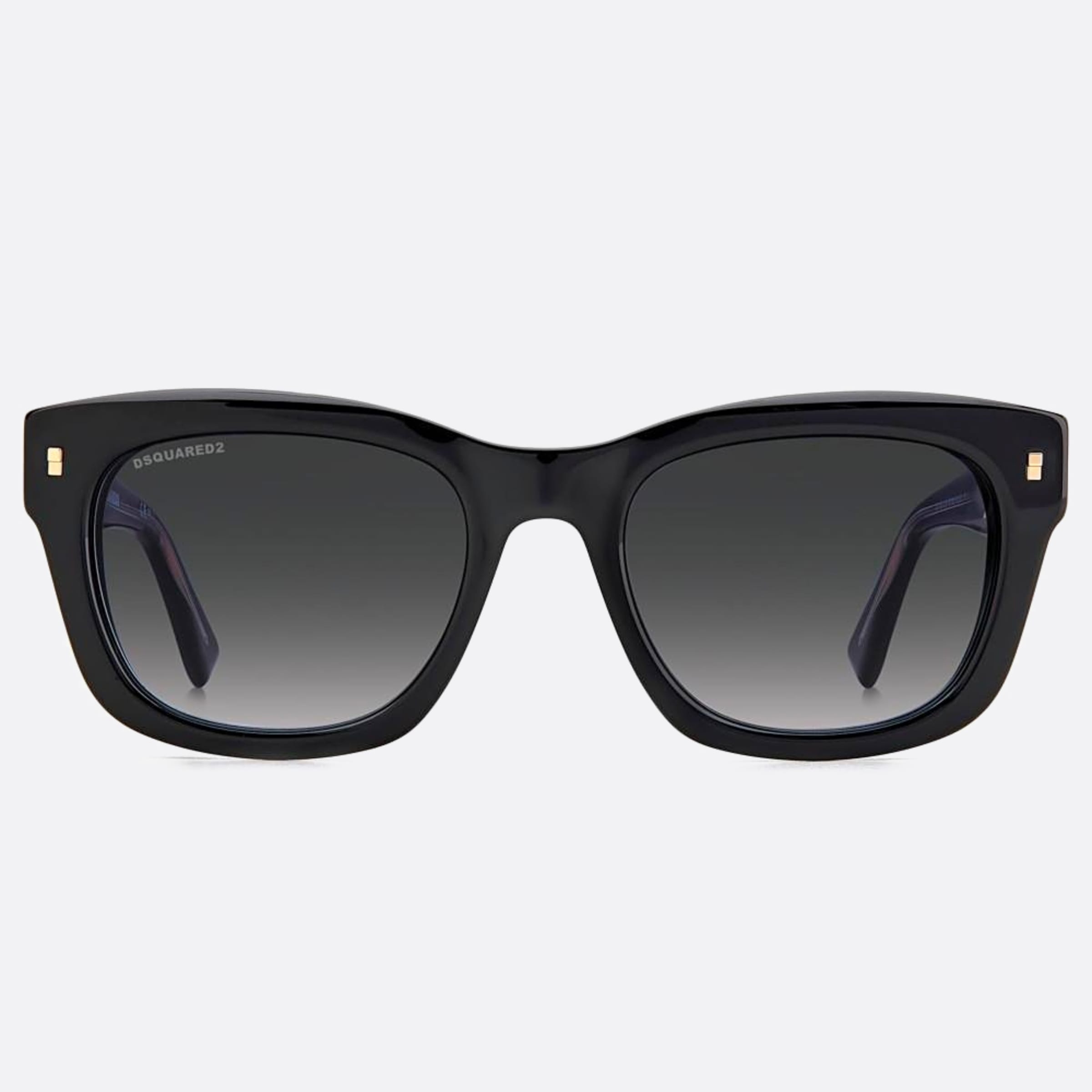 Dsquared2 52mm Black Squared Men Sunglasses - Main View