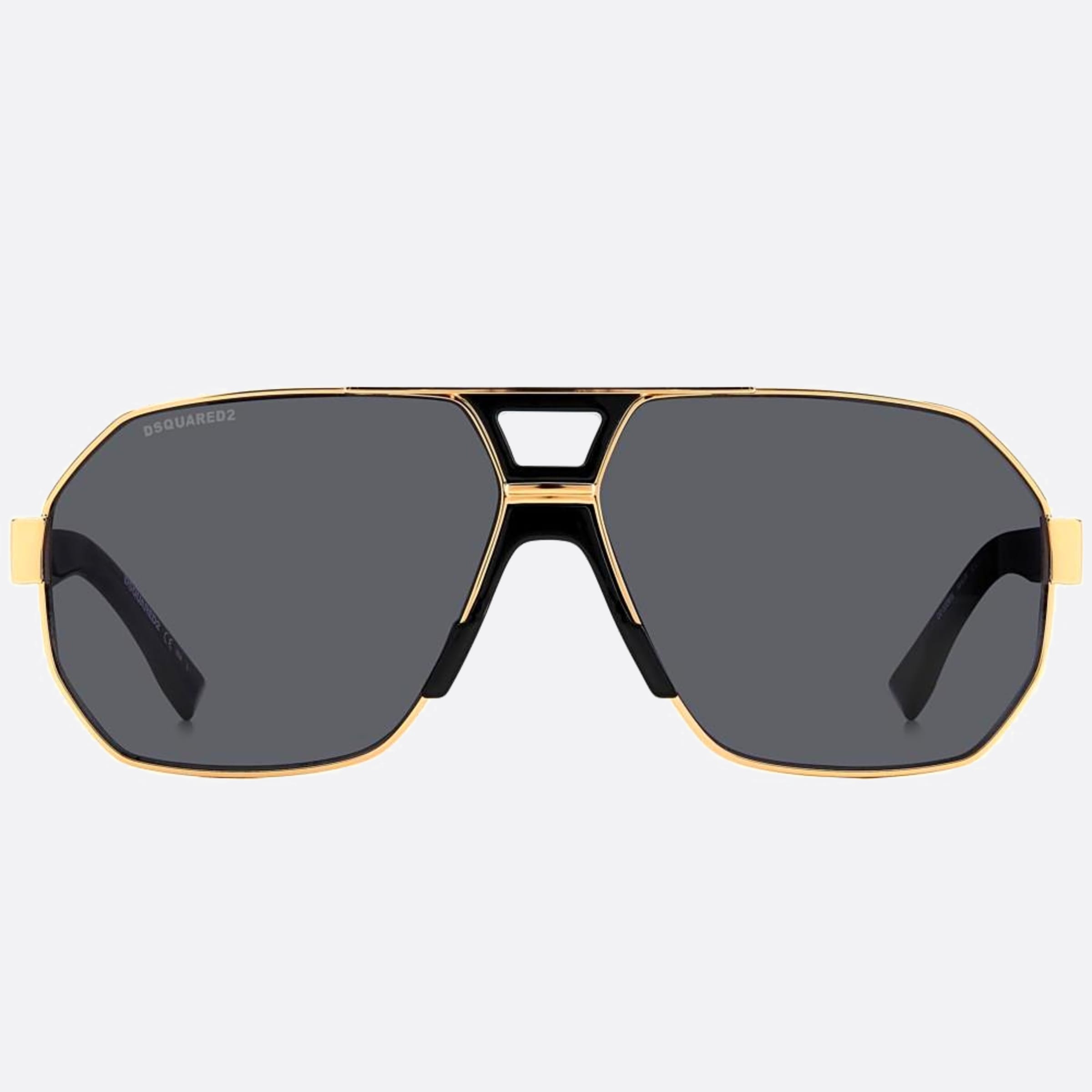 Dsquared2 63mm Rhl Gold Geometric Men Sunglasses - Main View