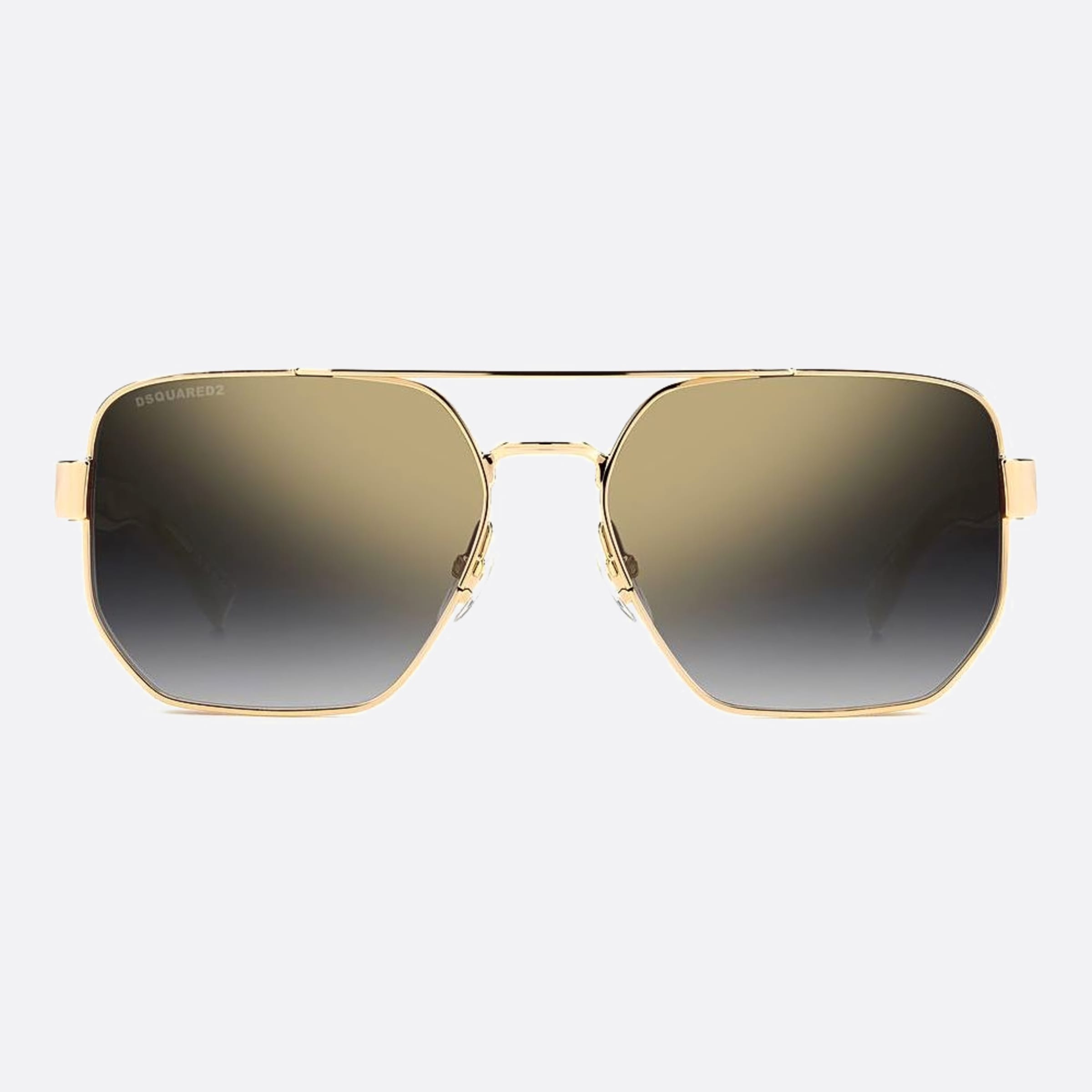 Dsquared2 58mm Rhl Gold Squared Men Sunglasses - Main View