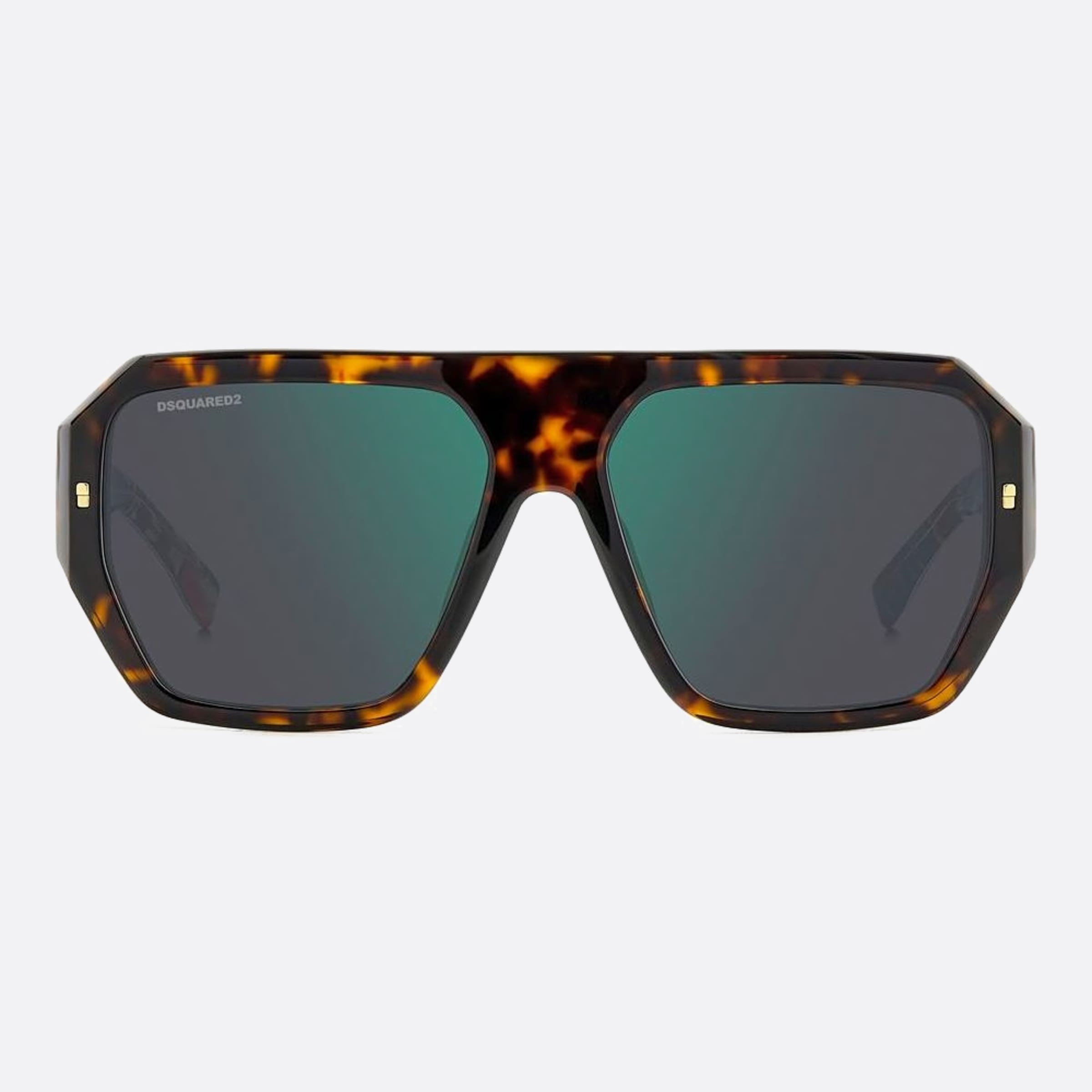 Dsquared2 58mm 2vm Havana Squared Men Sunglasses - Main View