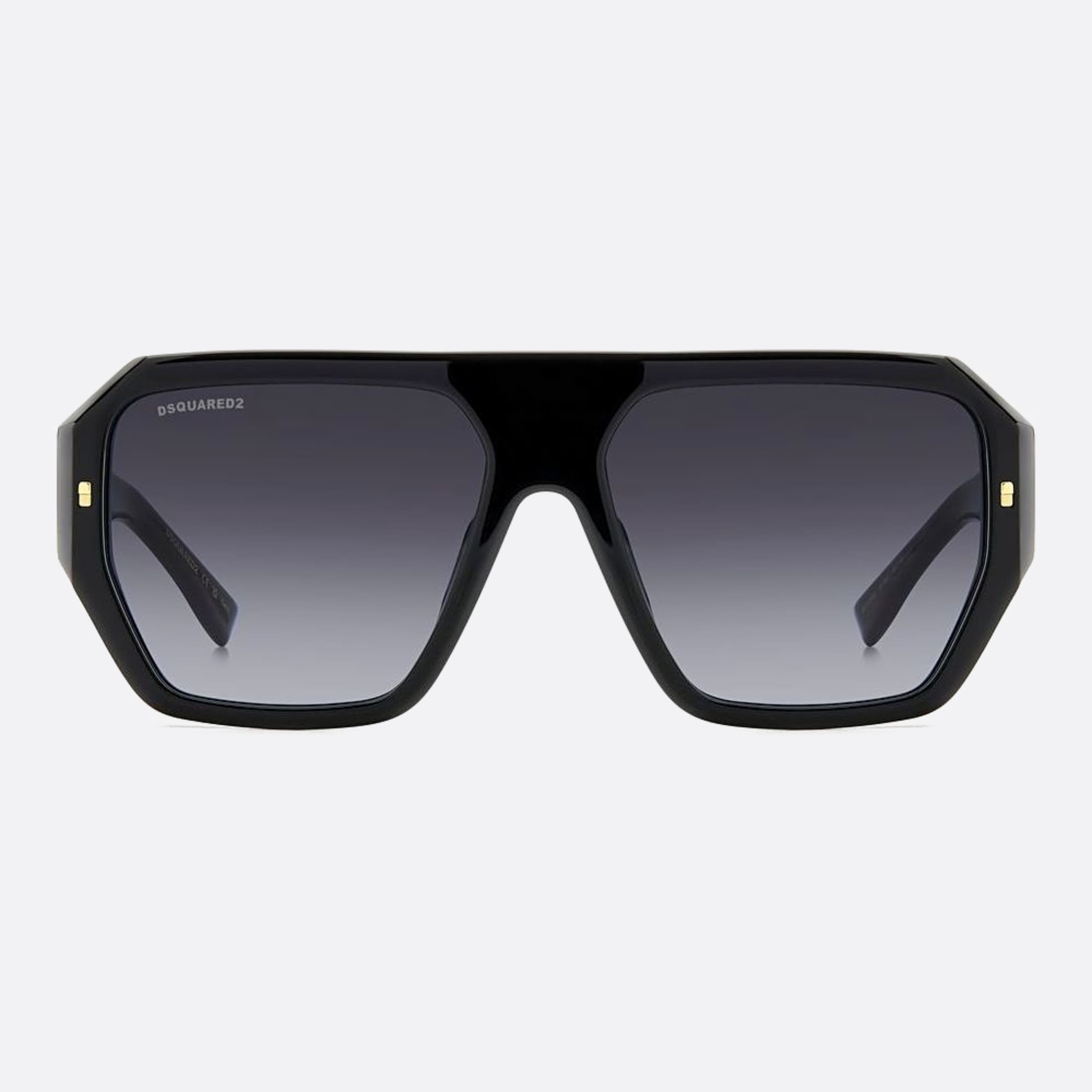 Dsquared2 58mm Black Squared Men Sunglasses - Main View