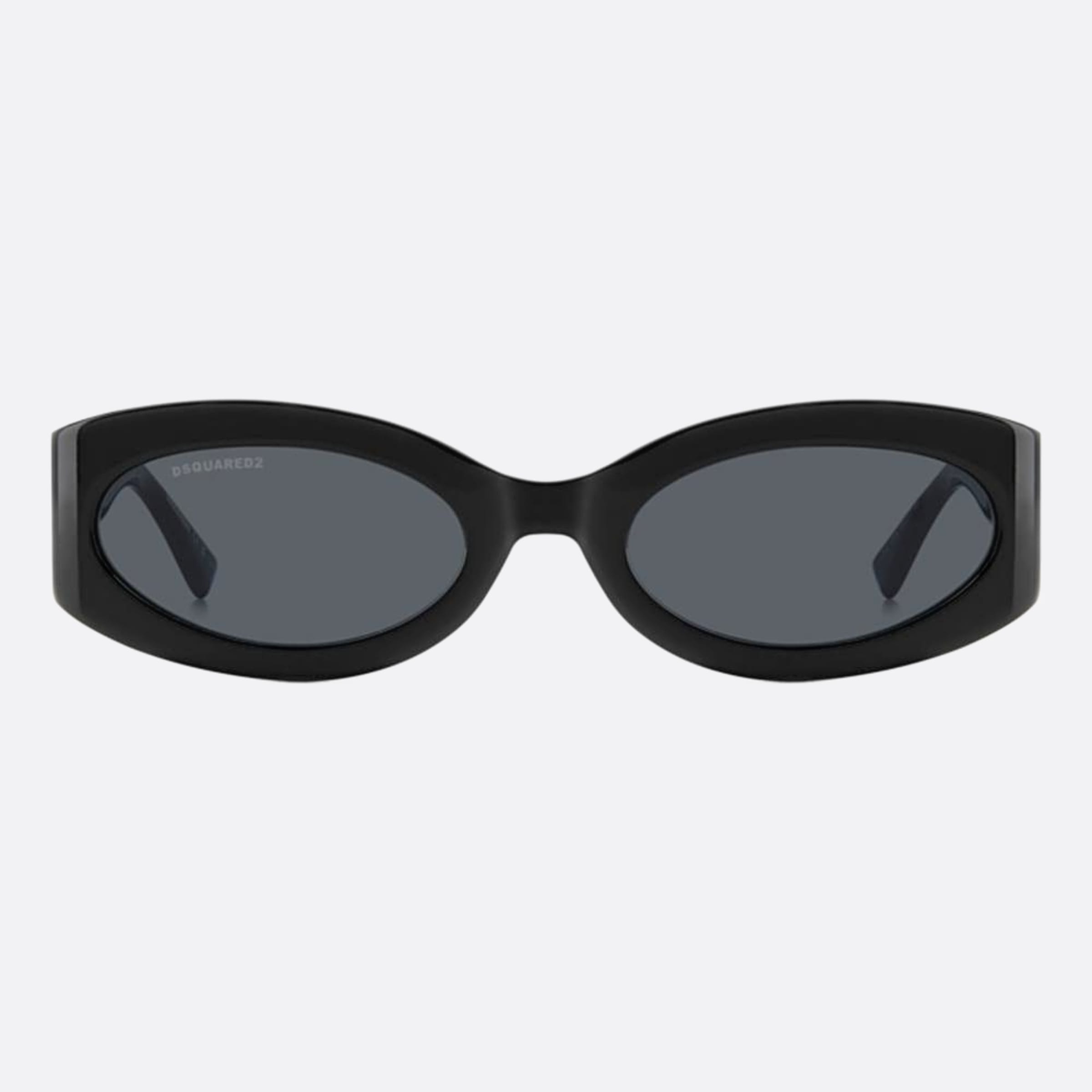 Dsquared2 54mm Black Oval Women Sunglasses - Main View
