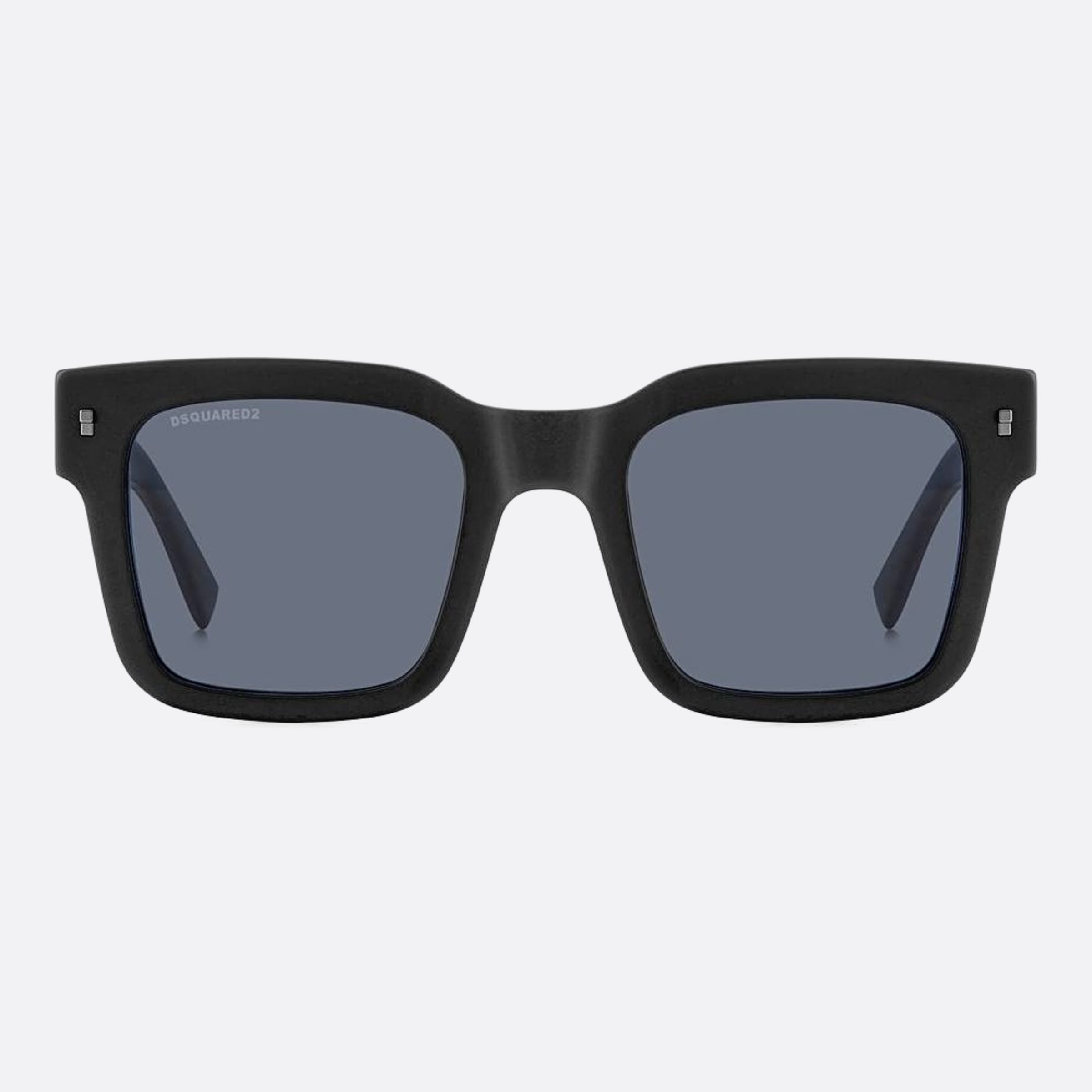Dsquared2 51mm Icon Black Squared Men Sunglasses - Main View