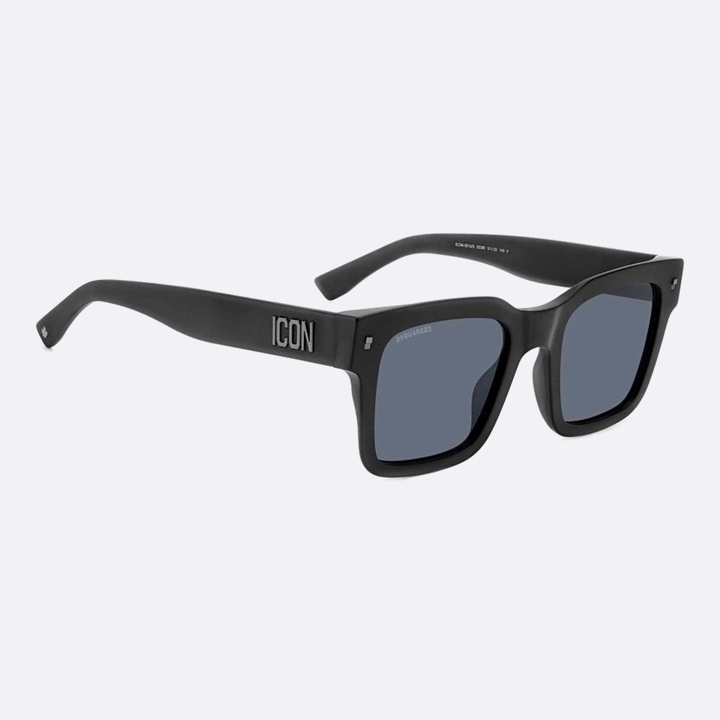 Dsquared2 51mm Icon Black Squared Men Sunglasses - Lifestyle Shot