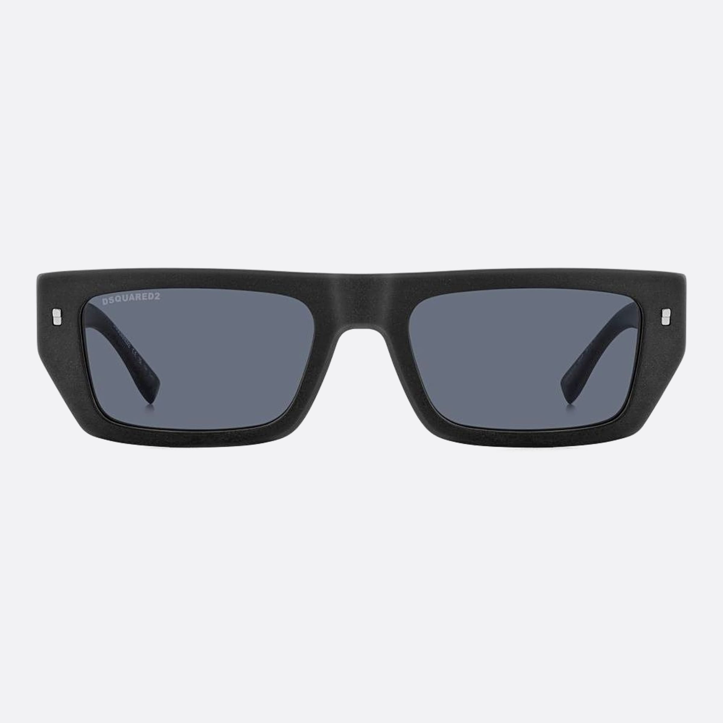 Dsquared2 54mm Icon Black Squared Men Sunglasses - Main View