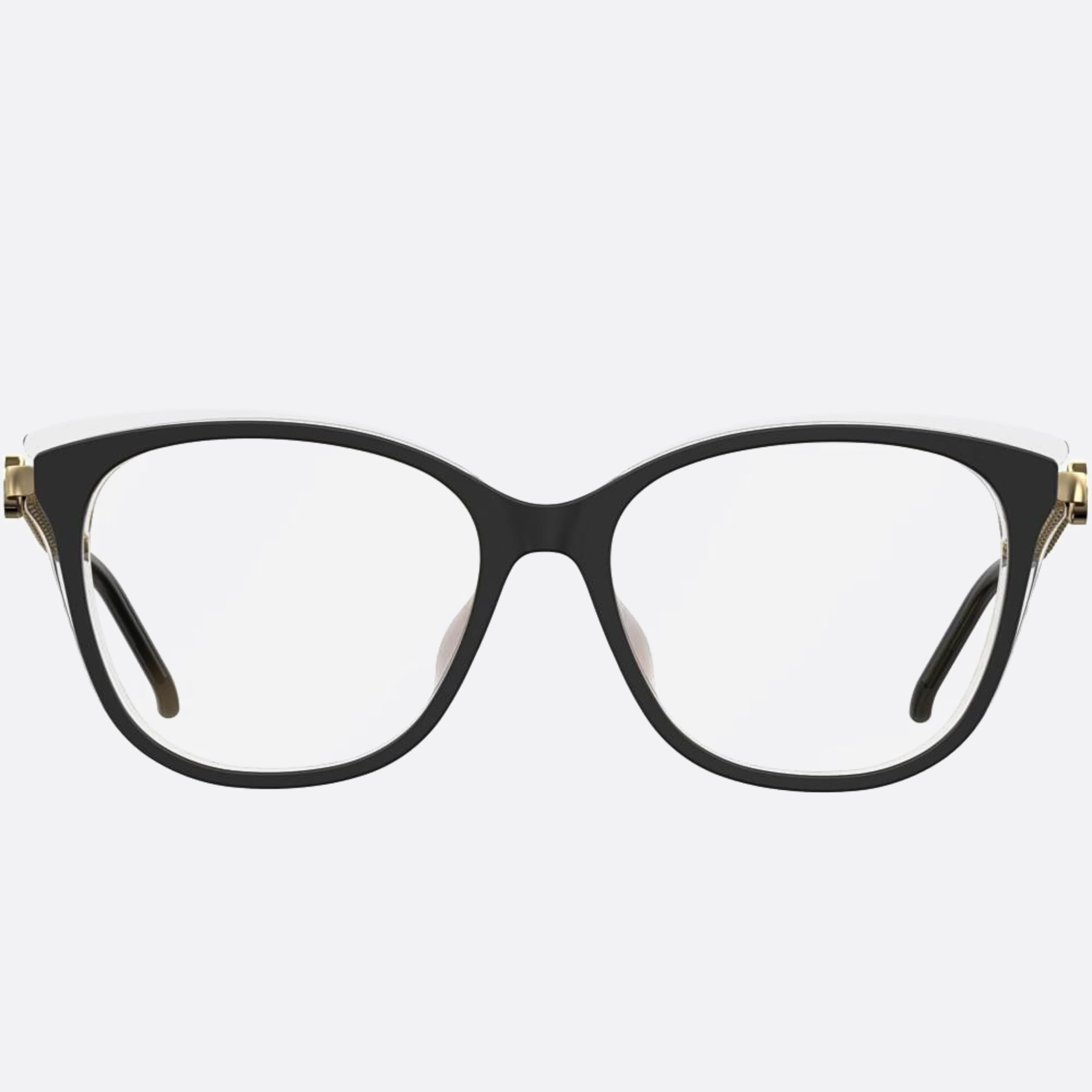 Elie 53mm Saab Ft3 Grey Geometric Women Eyeglasses - Main View
