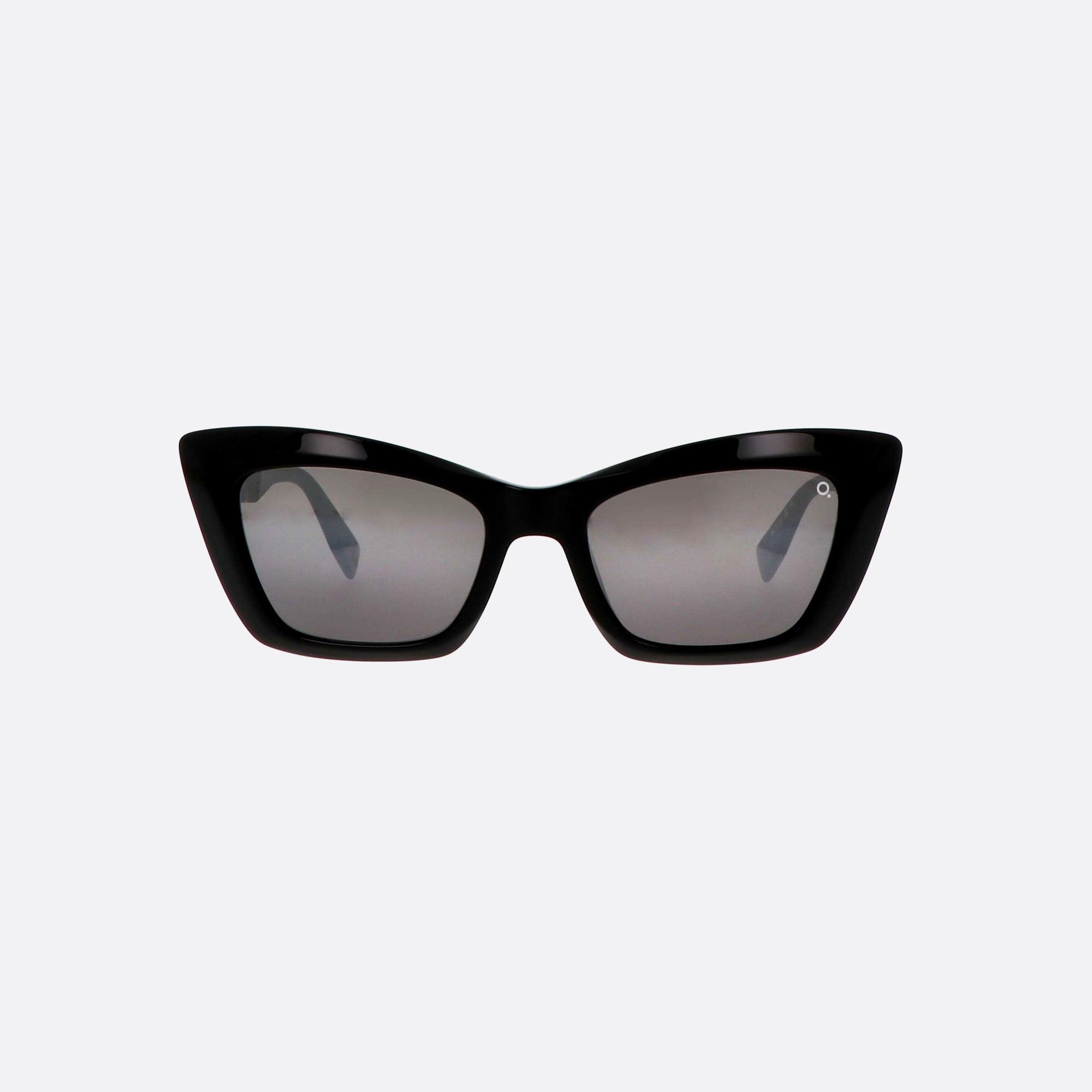 Etnia 54mm Barcelona 5haceli Black Cat Eyes Unisex Sunglasses - Side View