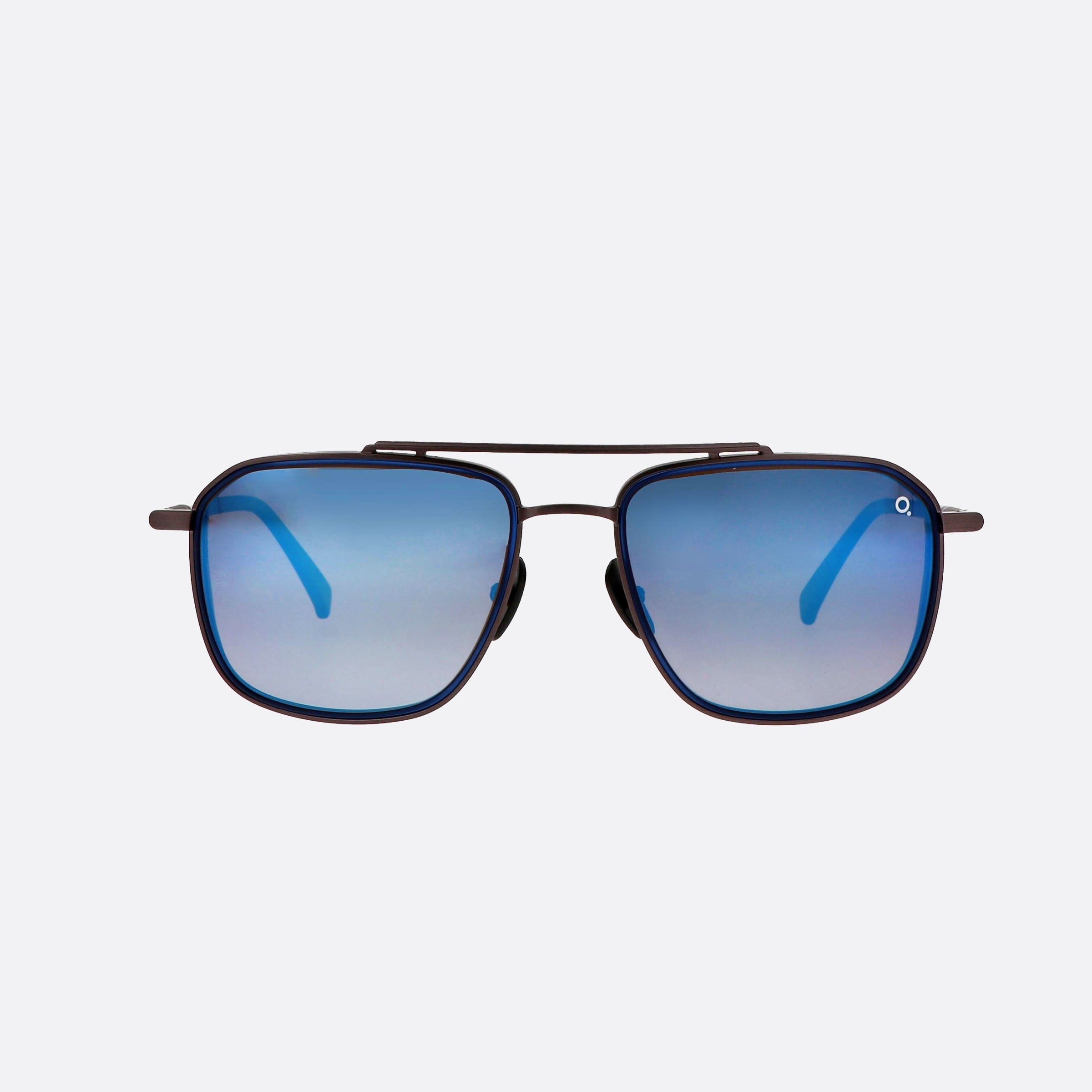 Etnia 57mm Barcelona 7munger Blbk Black Square Polarized Men Sunglasses - Side View