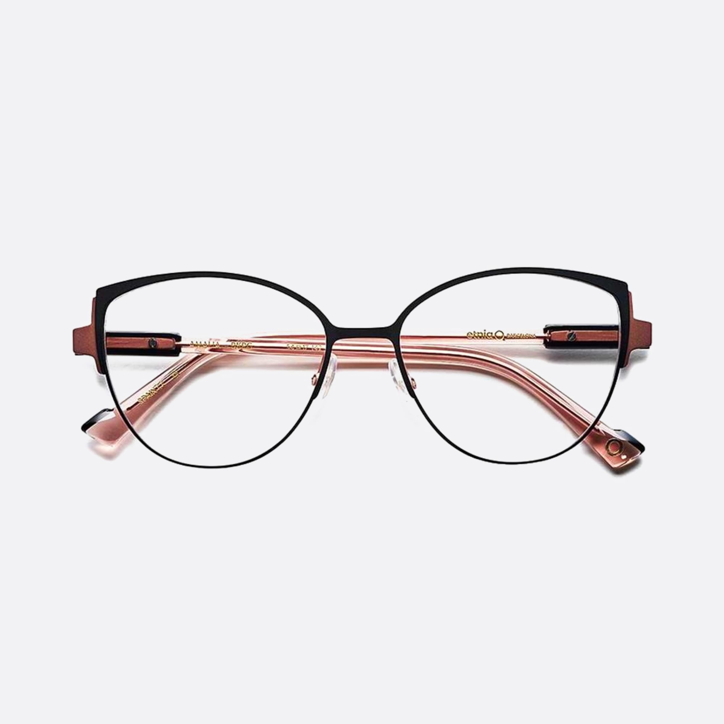 Etnia 53mm Barcelona Amalia 54o Bkpg Rose Gold Cat Eye Unisex Eyeglasses - Main View