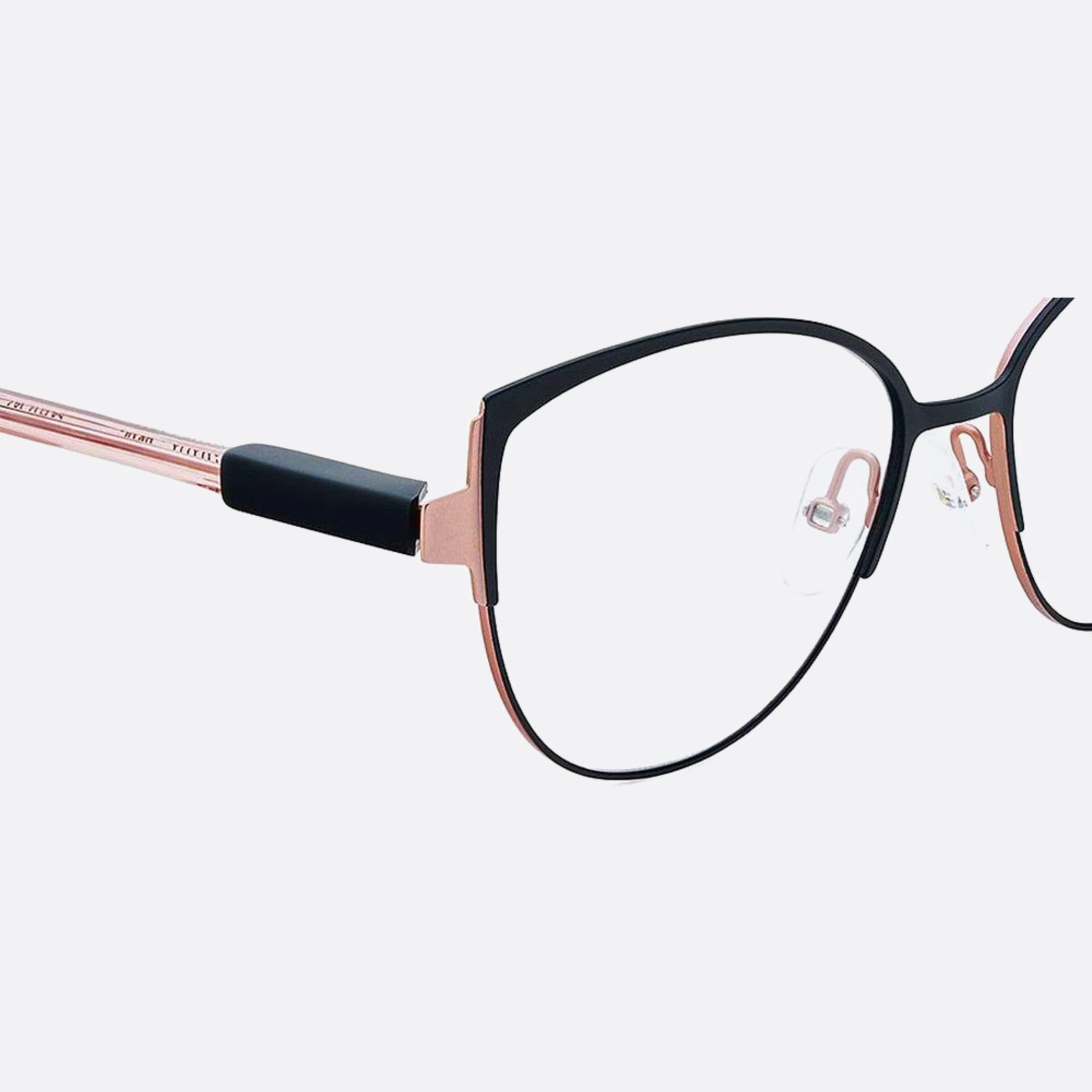 Etnia 53mm Barcelona Amalia 54o Bkpg Rose Gold Cat Eye Unisex Eyeglasses - Detail View