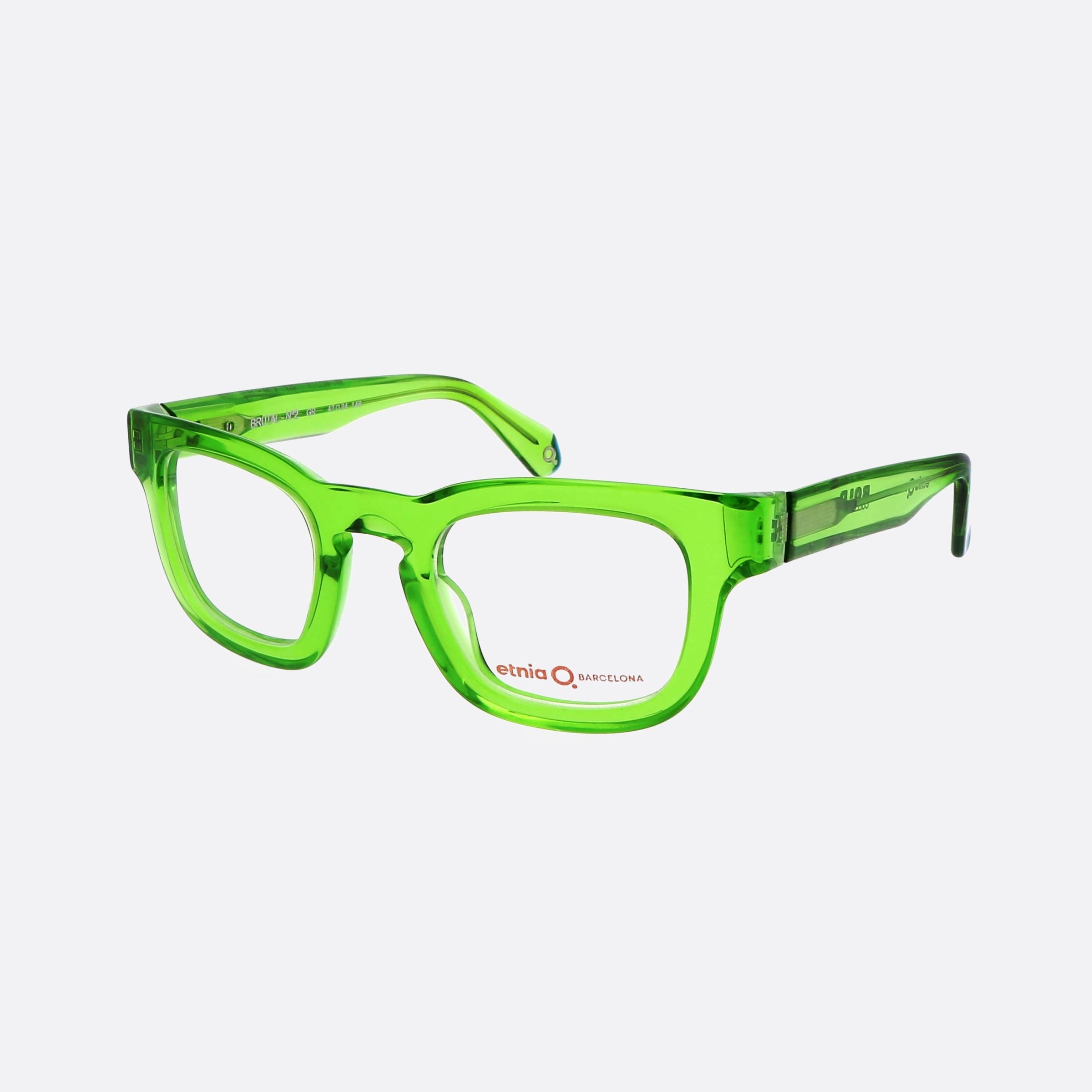 Etnia 47mm Barcelona Bold 5bruta2 Green Oval Unisex Eyeglasses - Main View