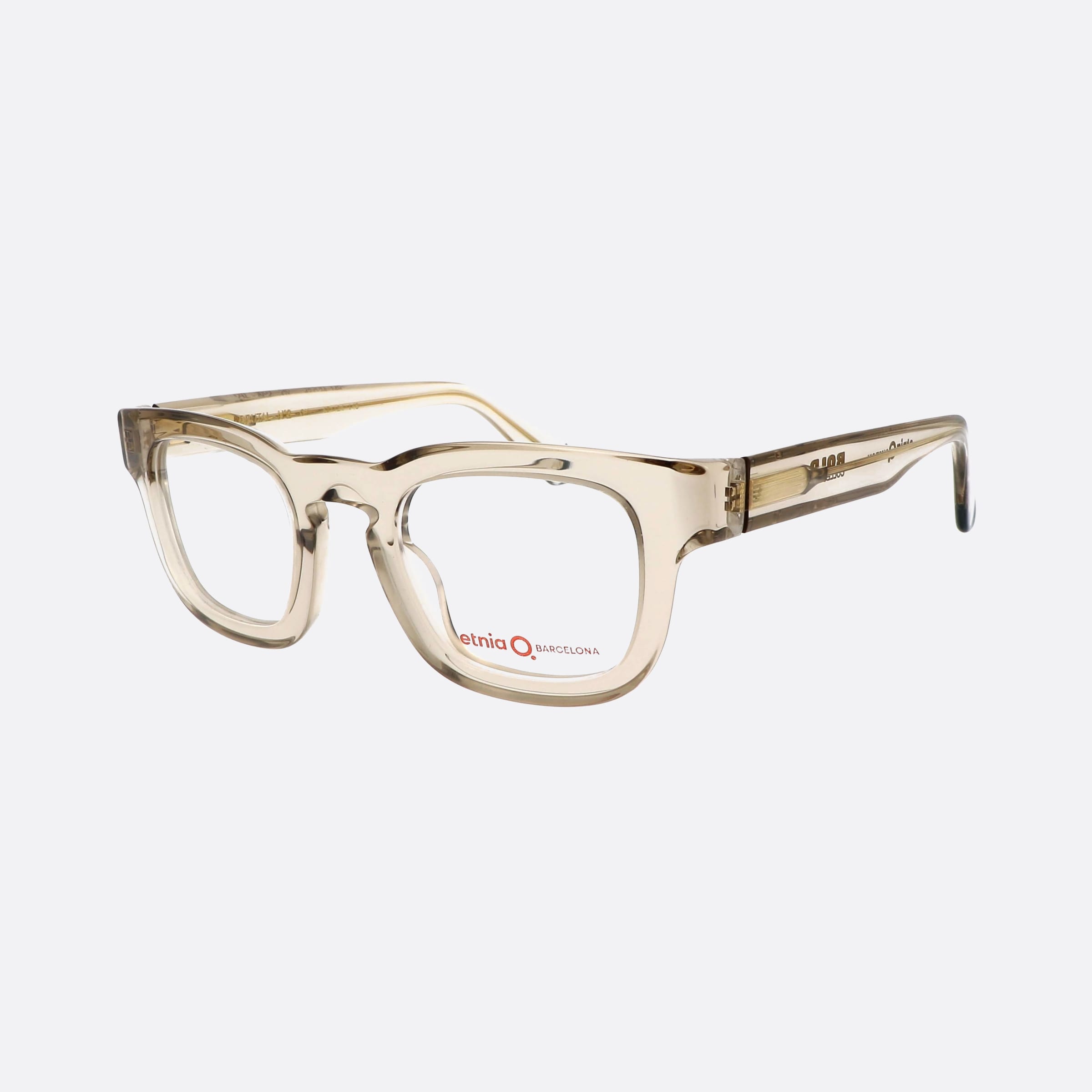 Etnia 47mm Barcelona Bold 5bruta2 Clear Oval Unisex Eyeglasses - Main View