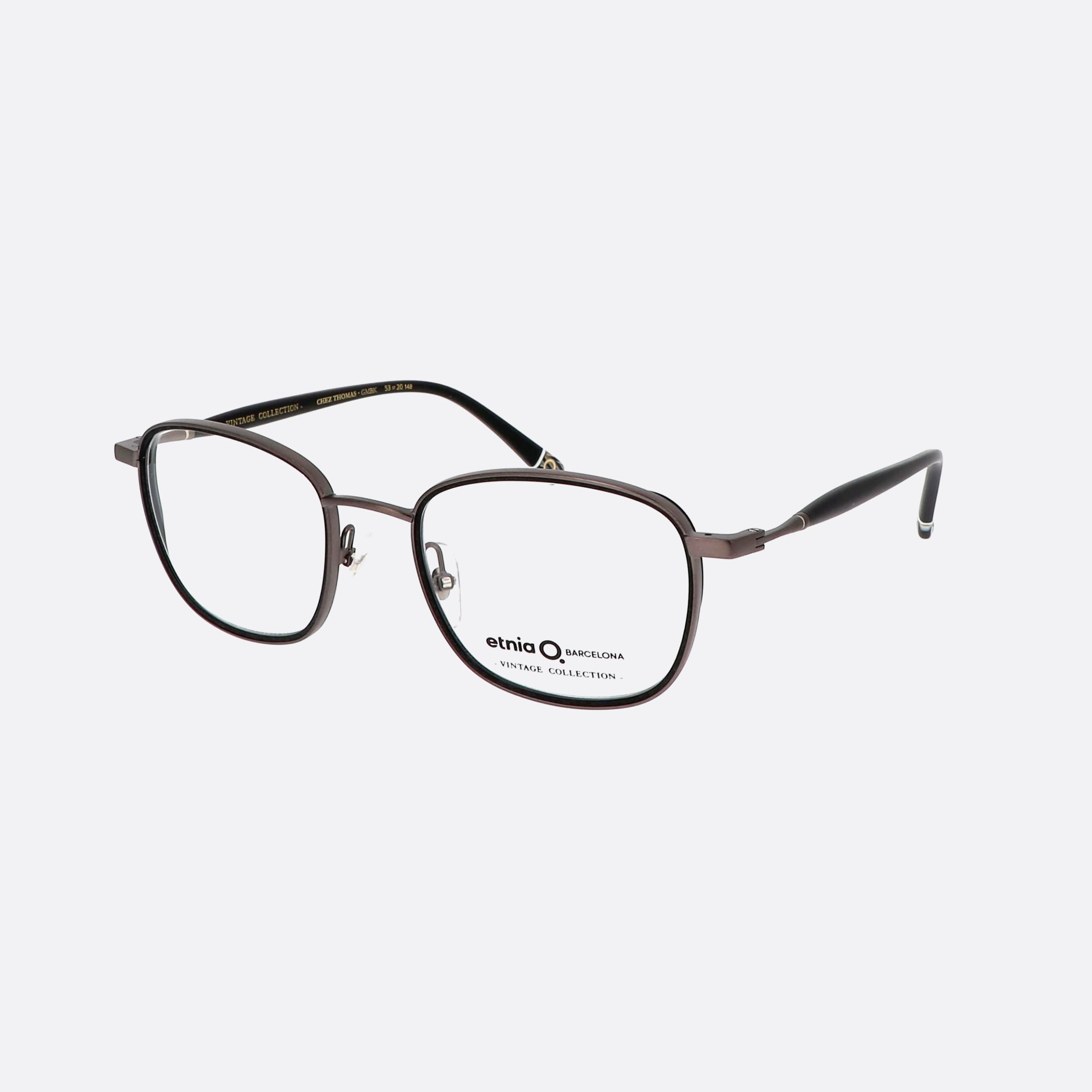 Etnia 53mm Barcelona Chez Thomas 7chezto Gmbk Grey Oval Men Eyeglasses - Main View